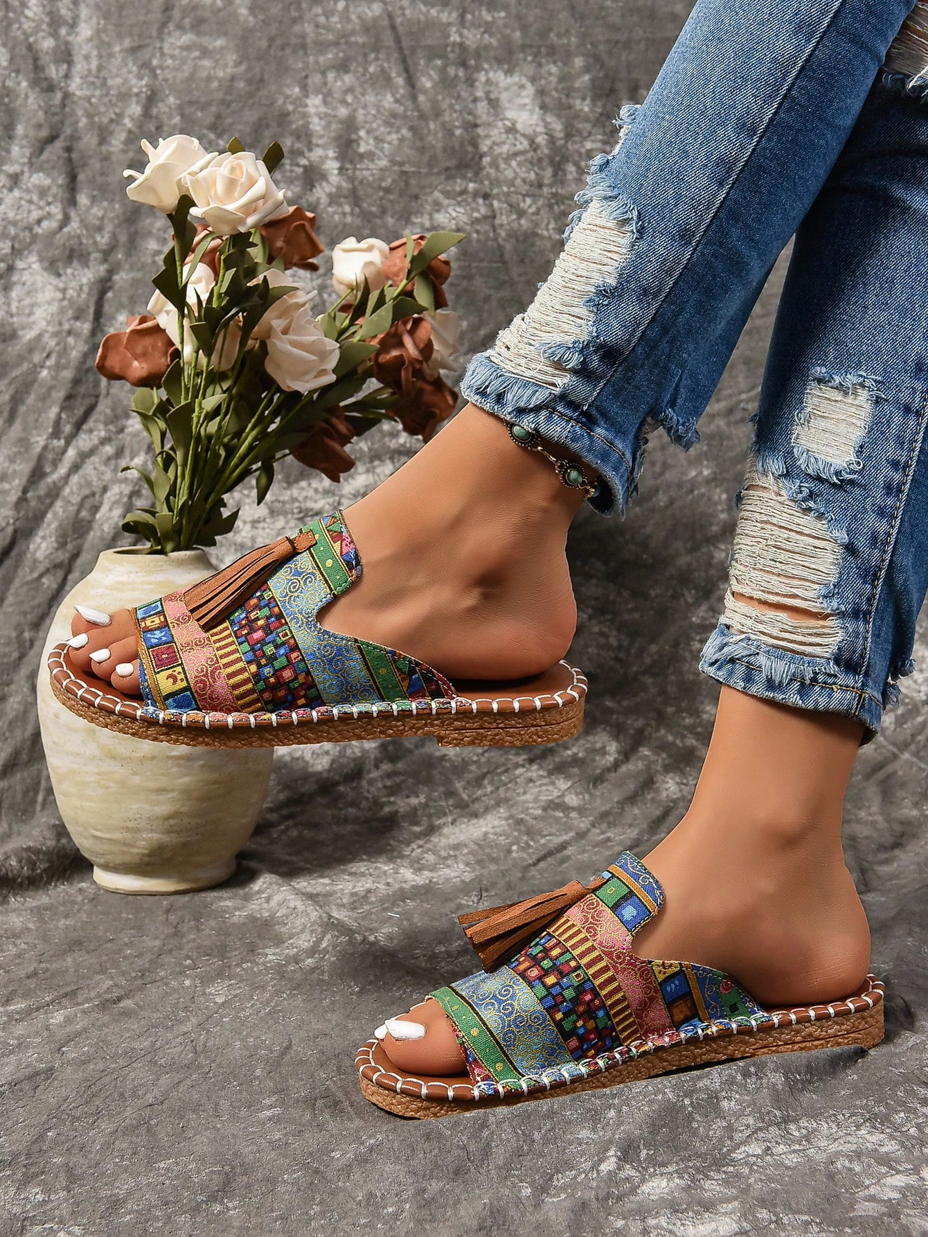 In Multicolor Women Sandals