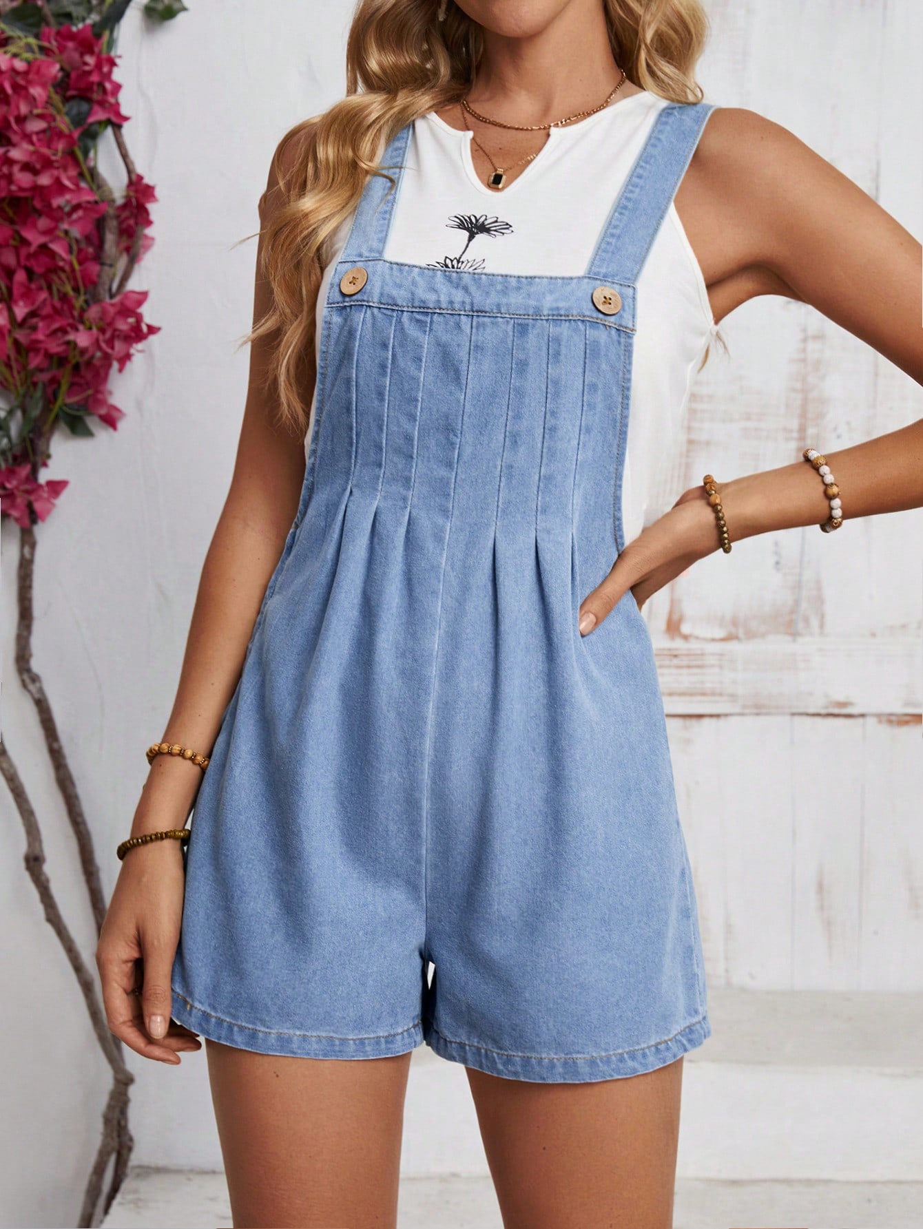 Women Denim Overalls & Jumpsuits