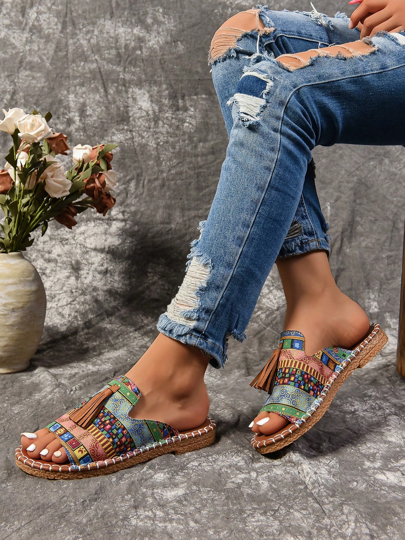 In Multicolor Women Sandals