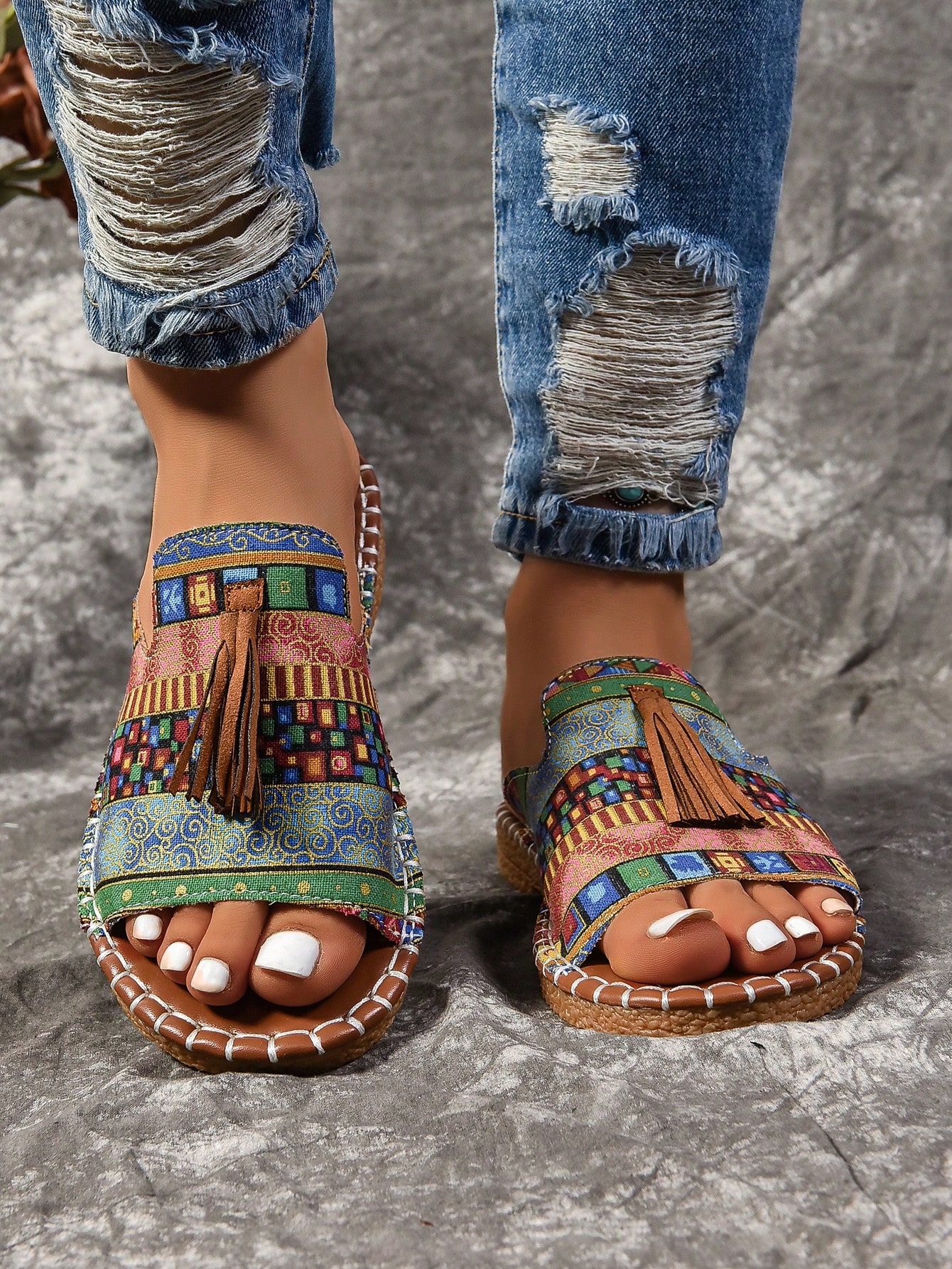 In Multicolor Women Sandals