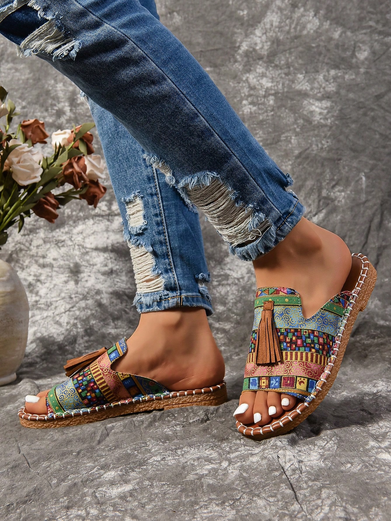 In Multicolor Women Sandals