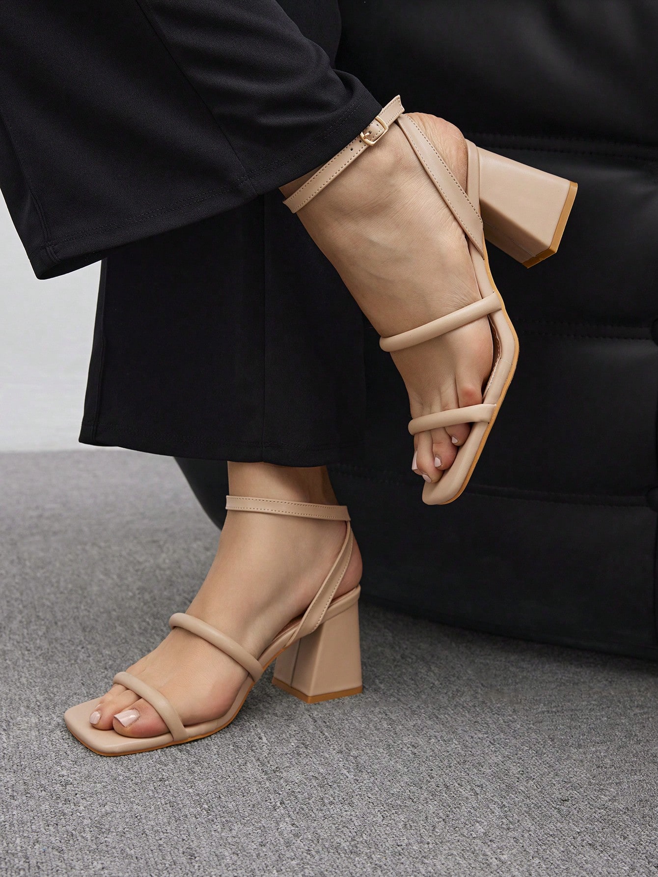 In Apricot Women Heeled Sandals