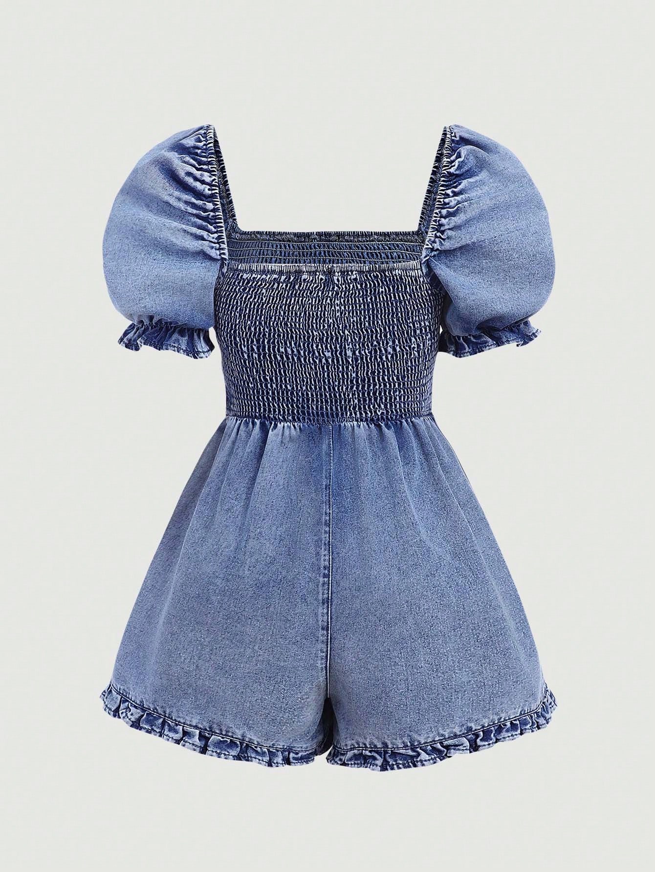 Teen Girls Denim Overalls & Jumpsuits