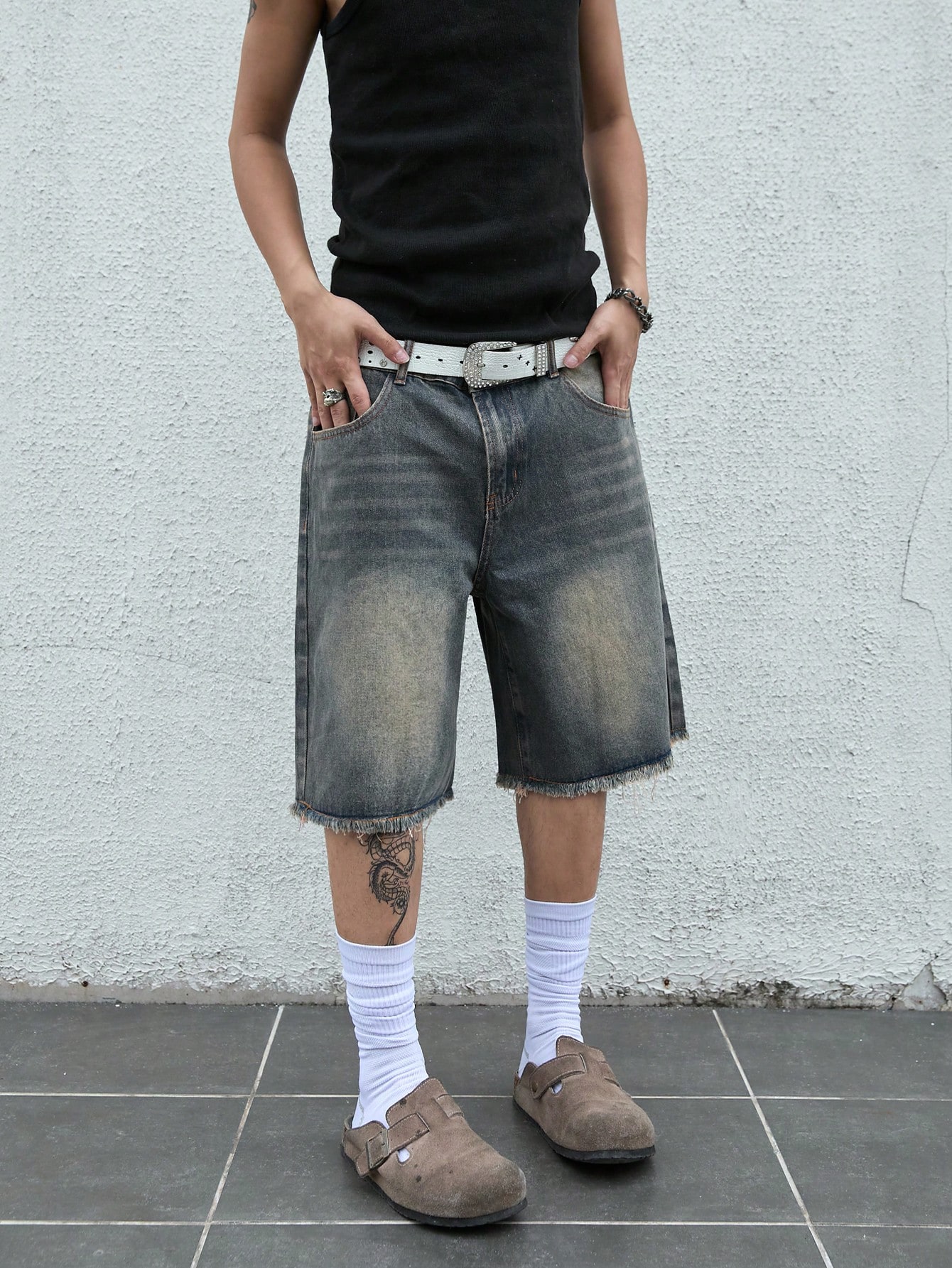 Men Denim Shorts