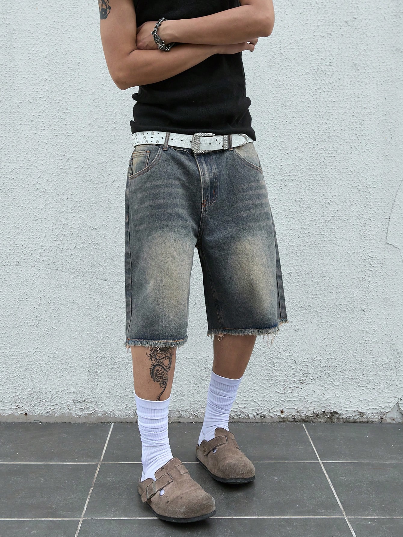 Men Denim Shorts