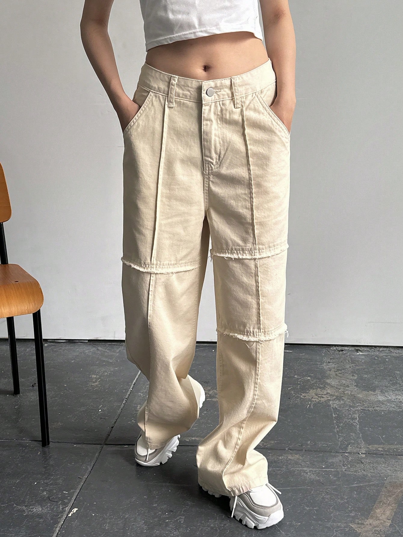 In Beige Women Jeans