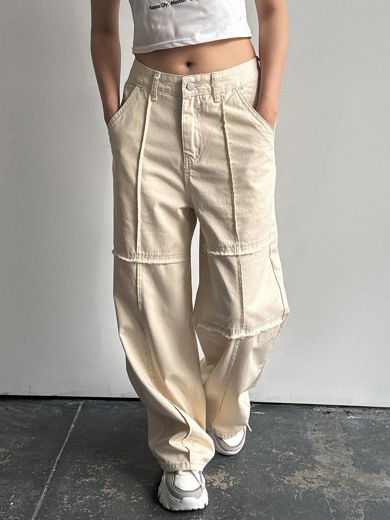 In Beige Women Jeans