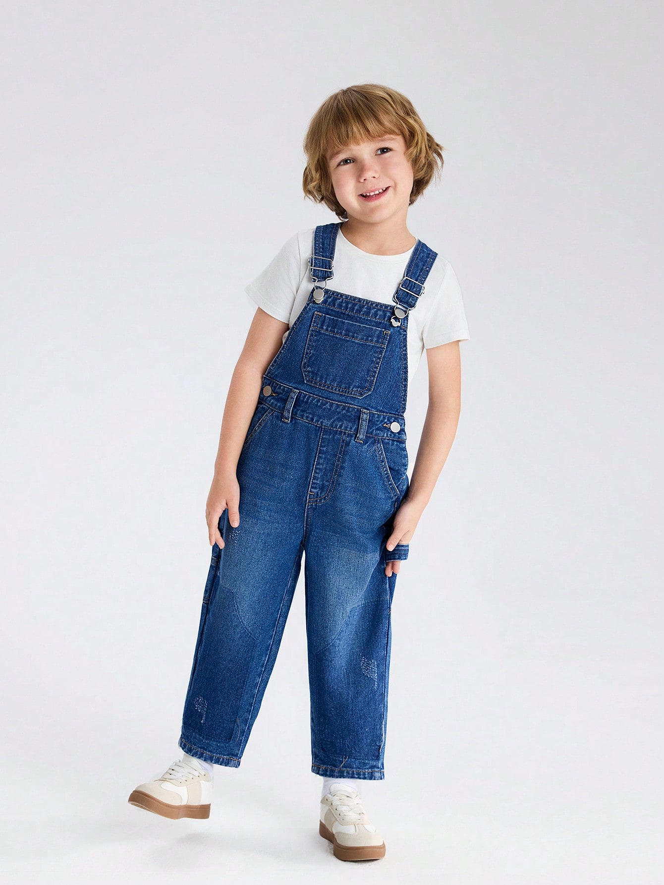 Young Boys Denim Overalls & Jumpsuits