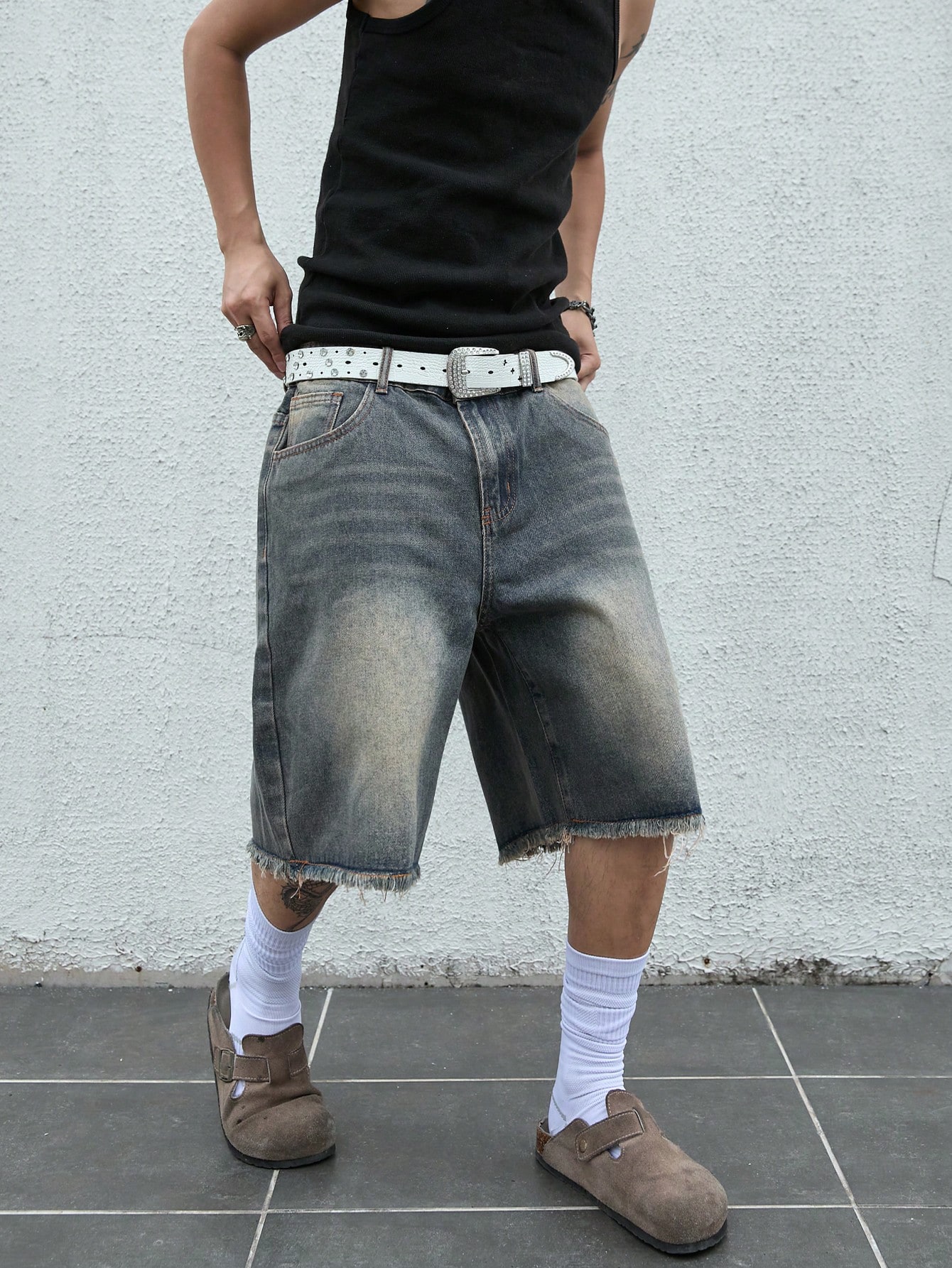 Men Denim Shorts