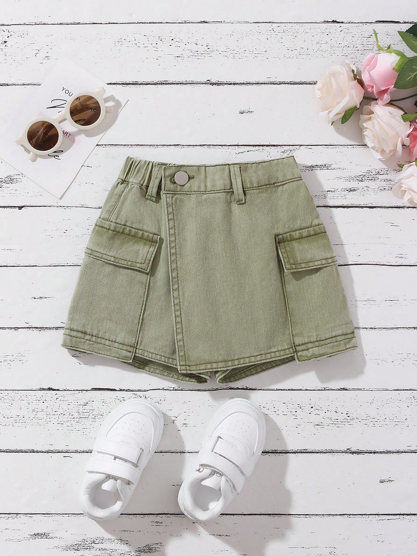 Young Girls Denim Shorts