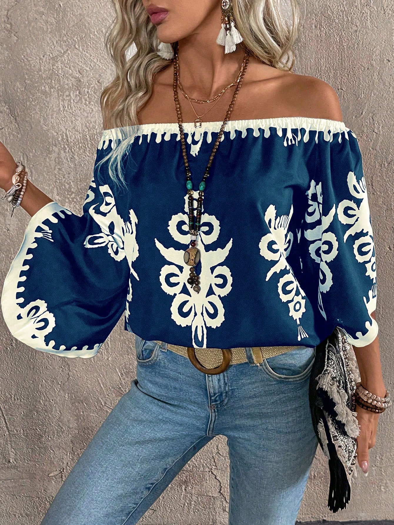 In Boho Women Blouses