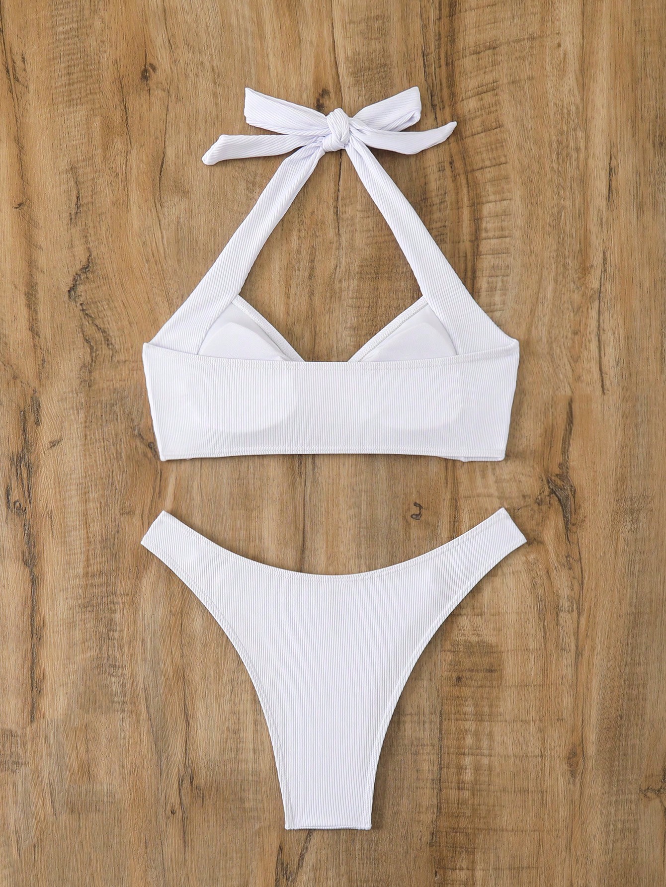 In White Women Bikini Sets