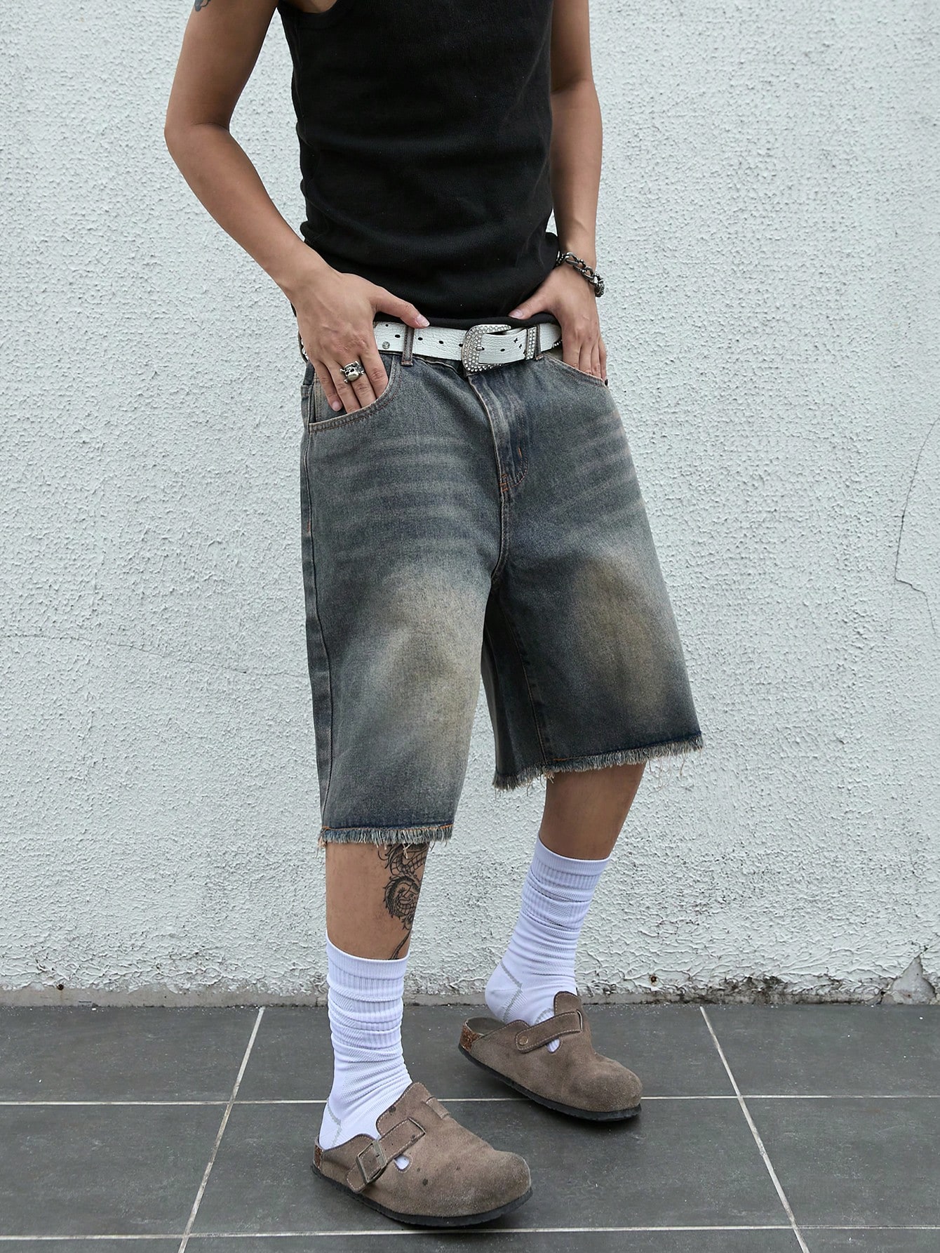 Men Denim Shorts