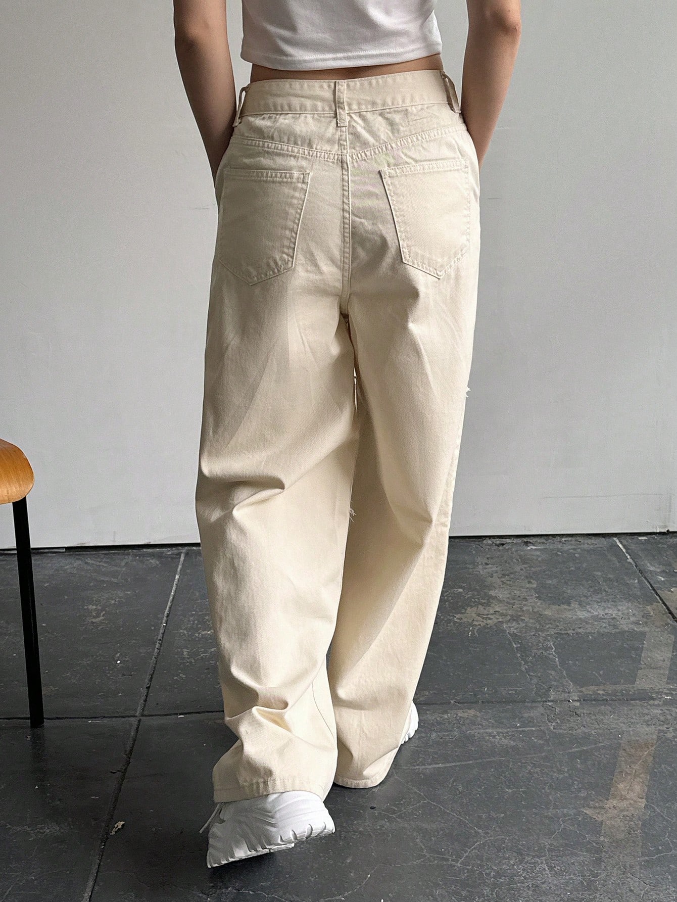 In Beige Women Jeans