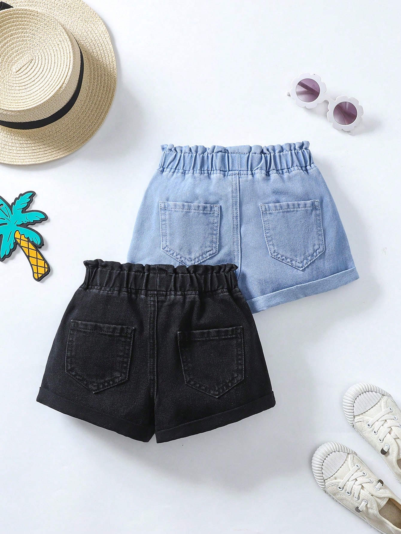 Young Girls Denim Shorts