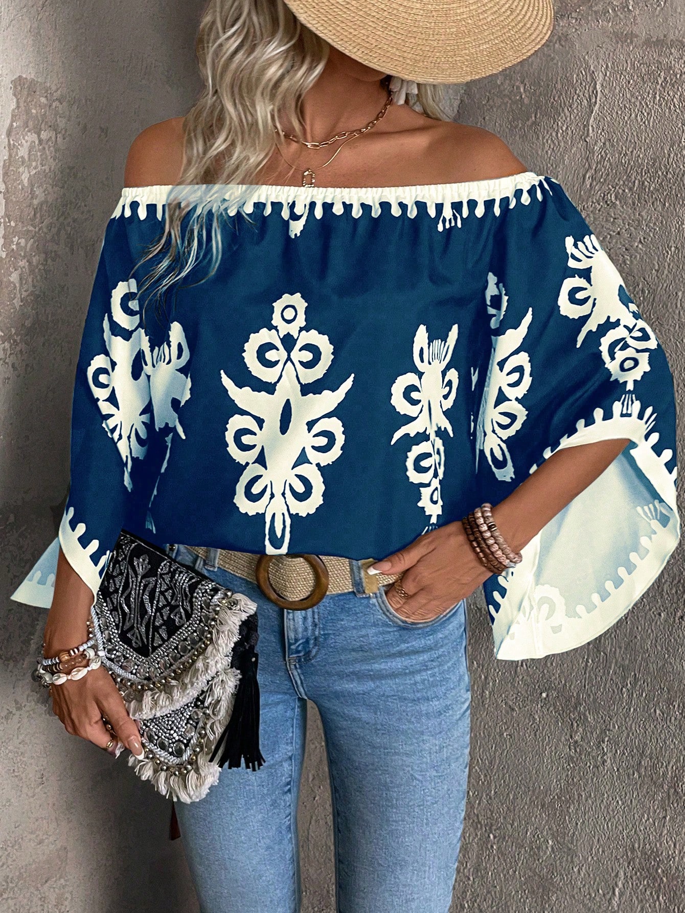 In Boho Women Blouses