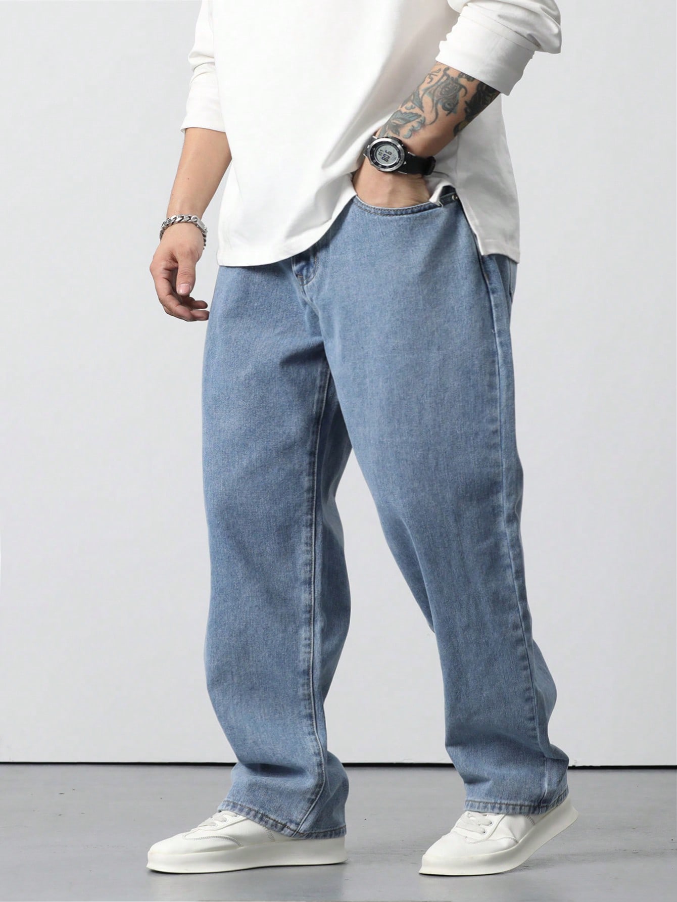 Men Plus Size Denim