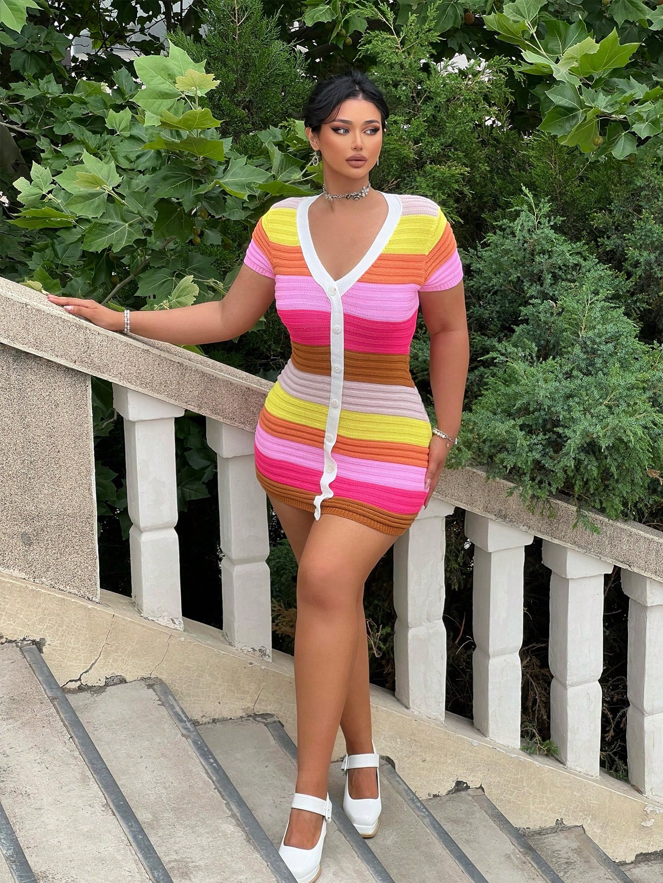 In Casual Plus Size Sweater Dresses