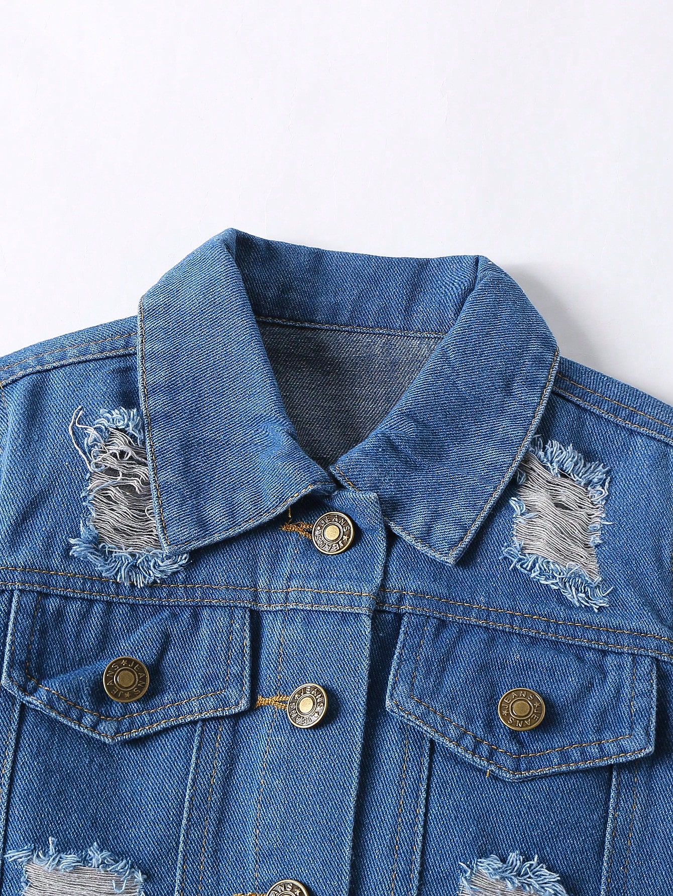 Young Girls Denim Jackets & Coats