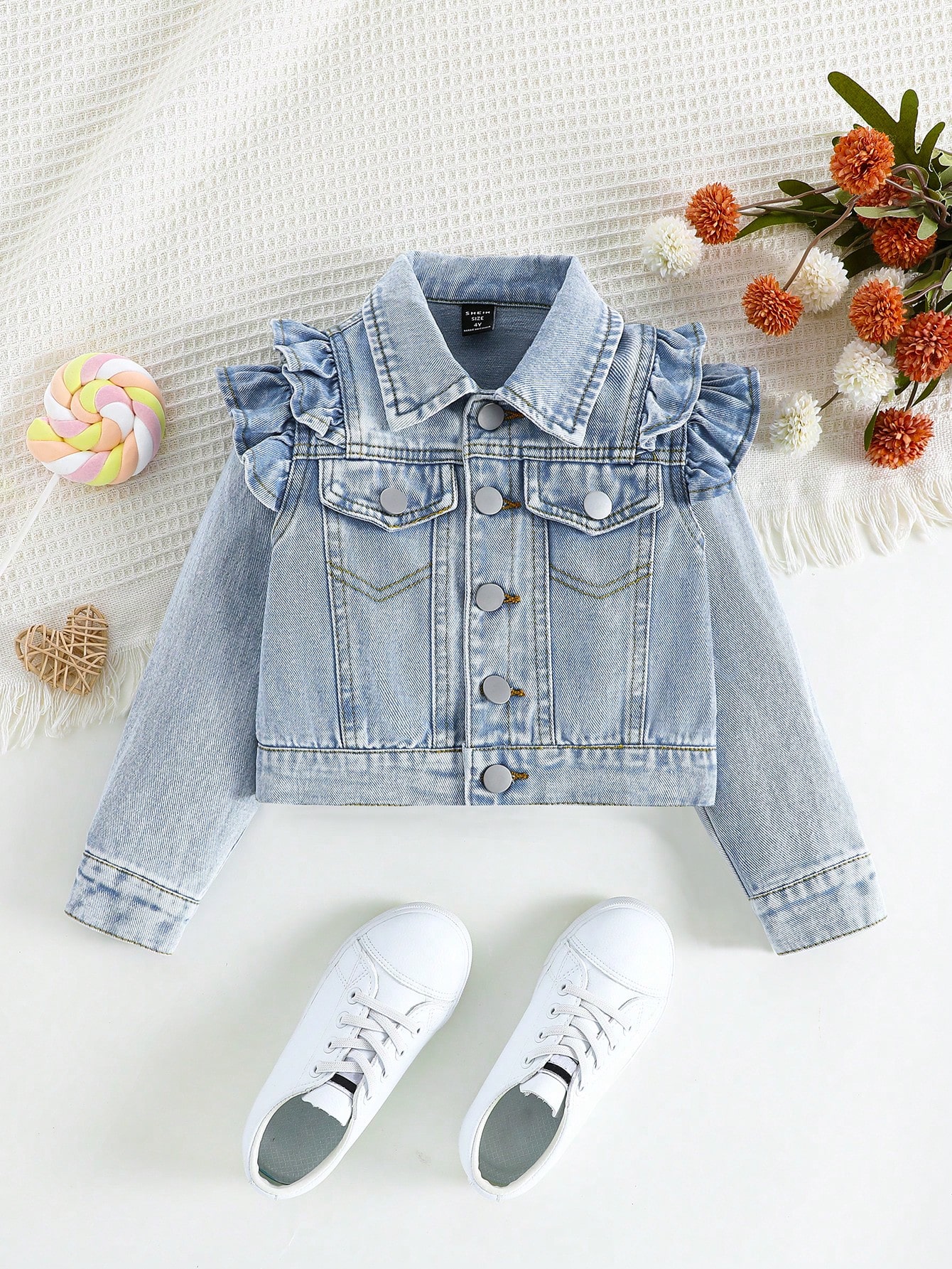 Young Girls Denim Jackets & Coats