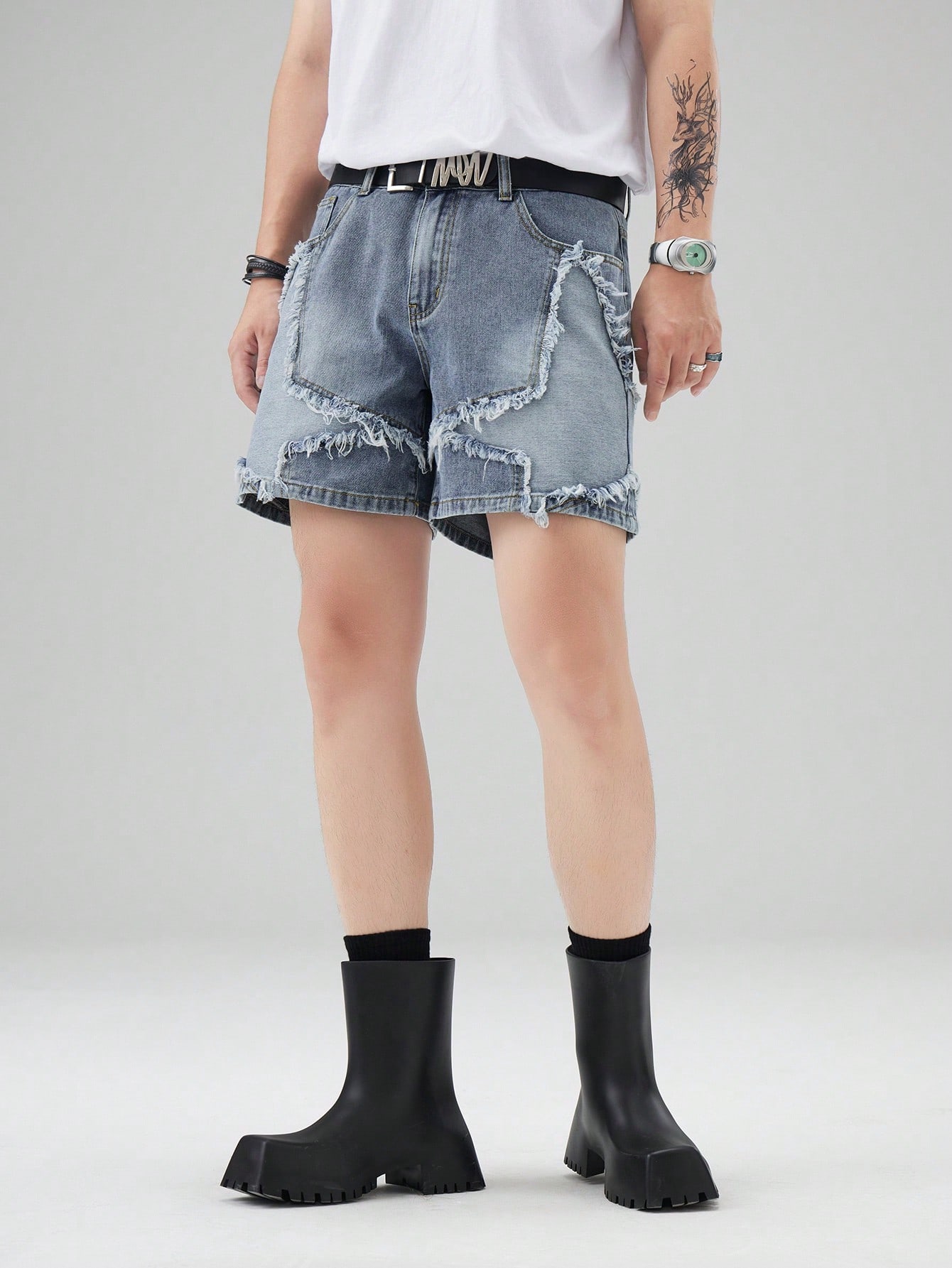 Men Denim Shorts