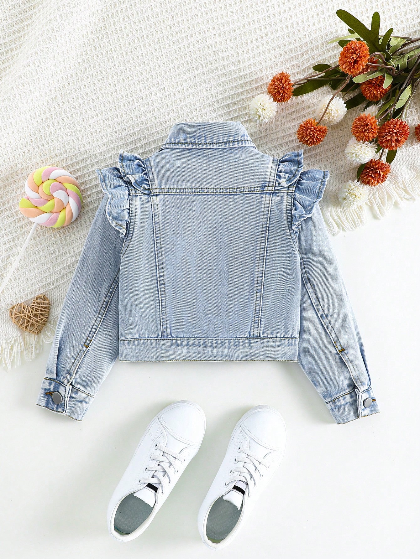 Young Girls Denim Jackets & Coats