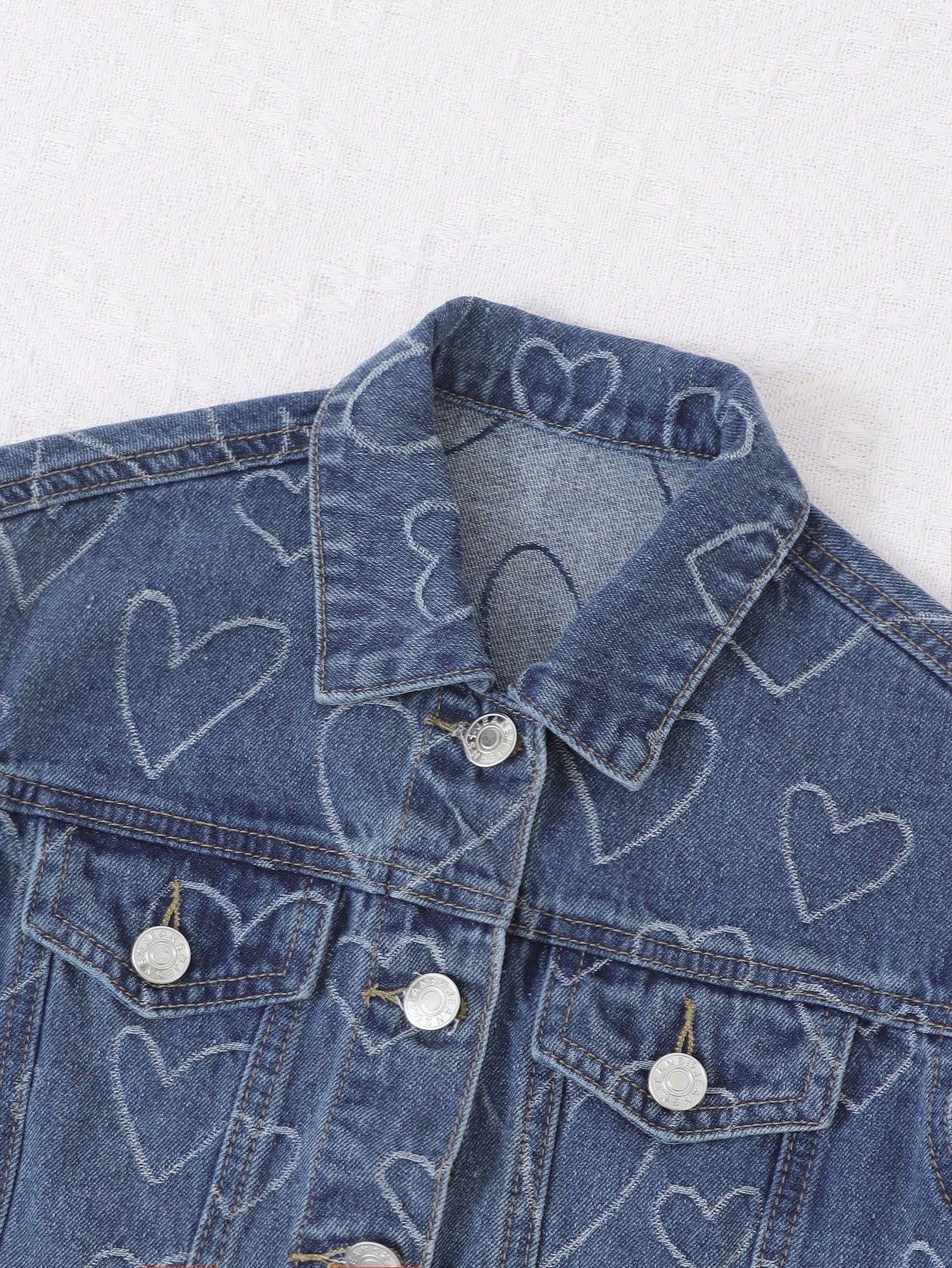 Young Girls Denim Jackets & Coats