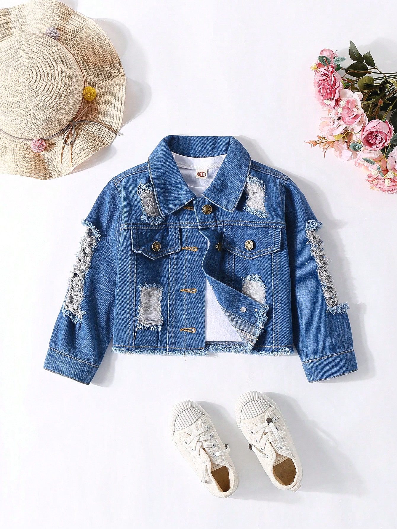 Young Girls Denim Jackets & Coats