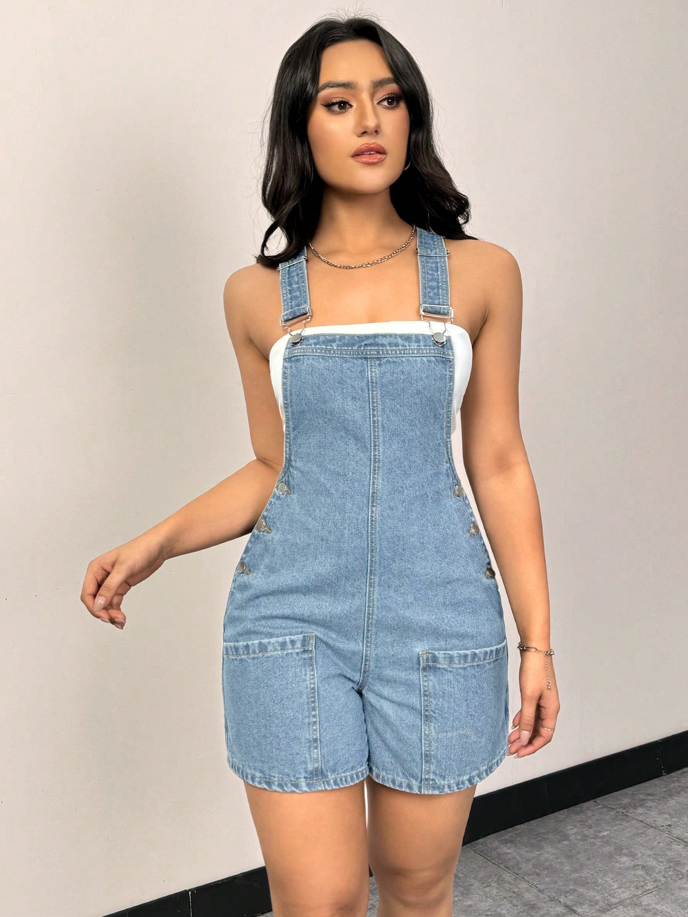 Women Denim Overalls & Jumpsuits