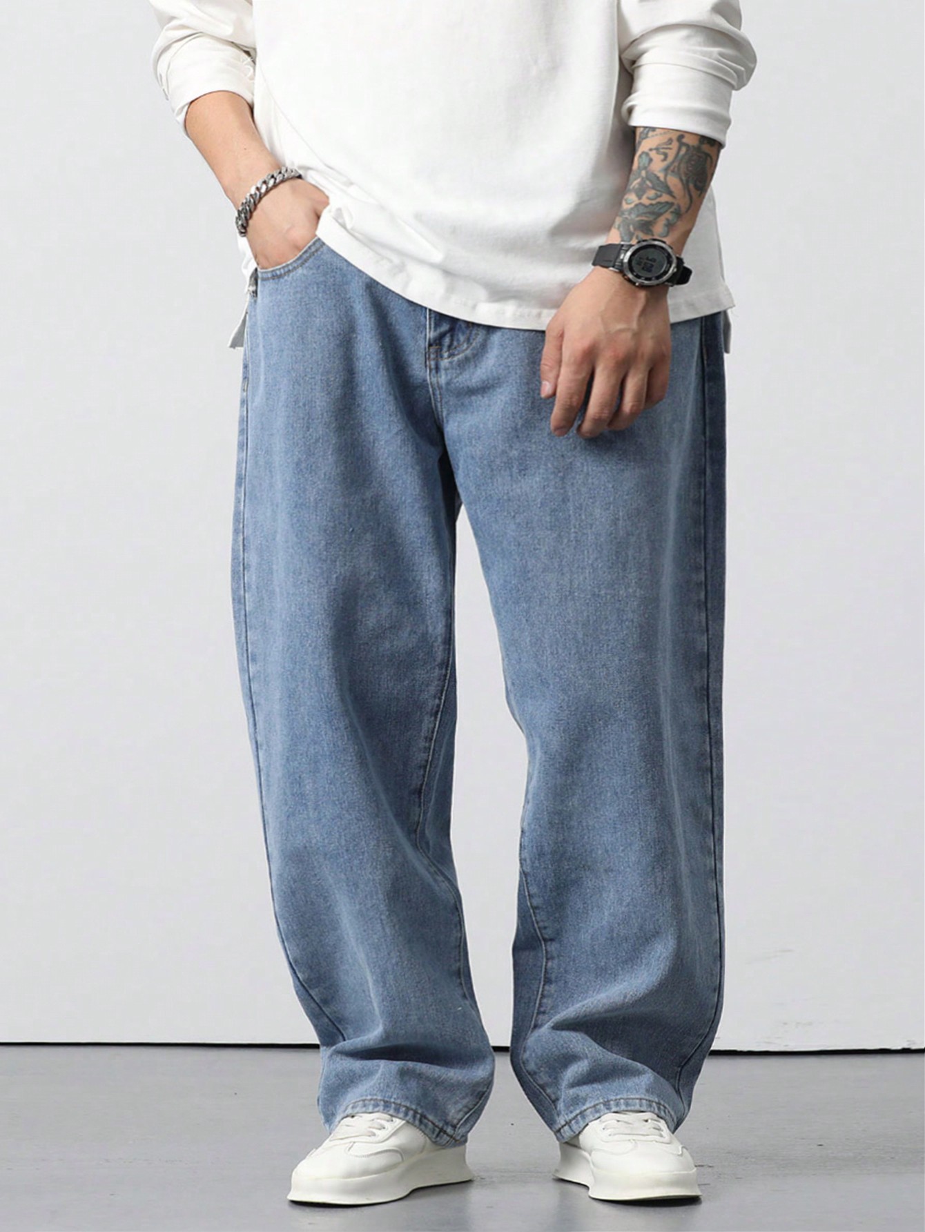 Men Plus Size Denim