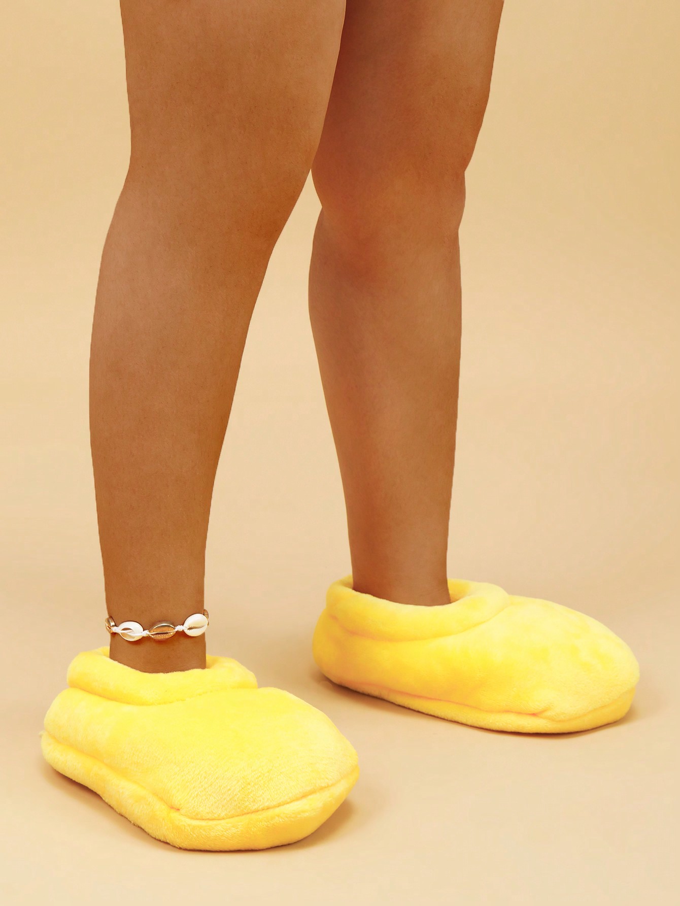 In Yellow Women Home Slippers