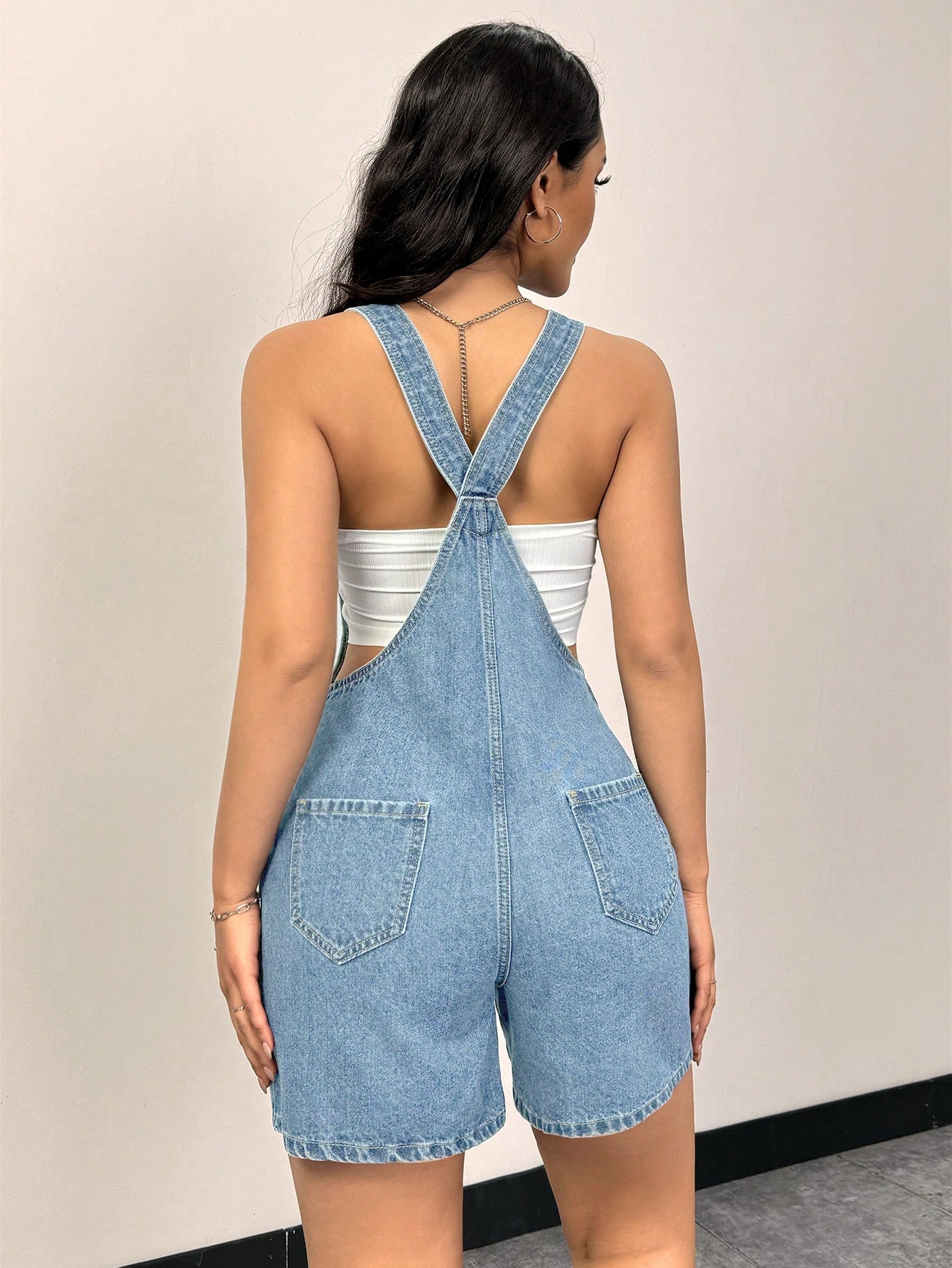 Women Denim Overalls & Jumpsuits