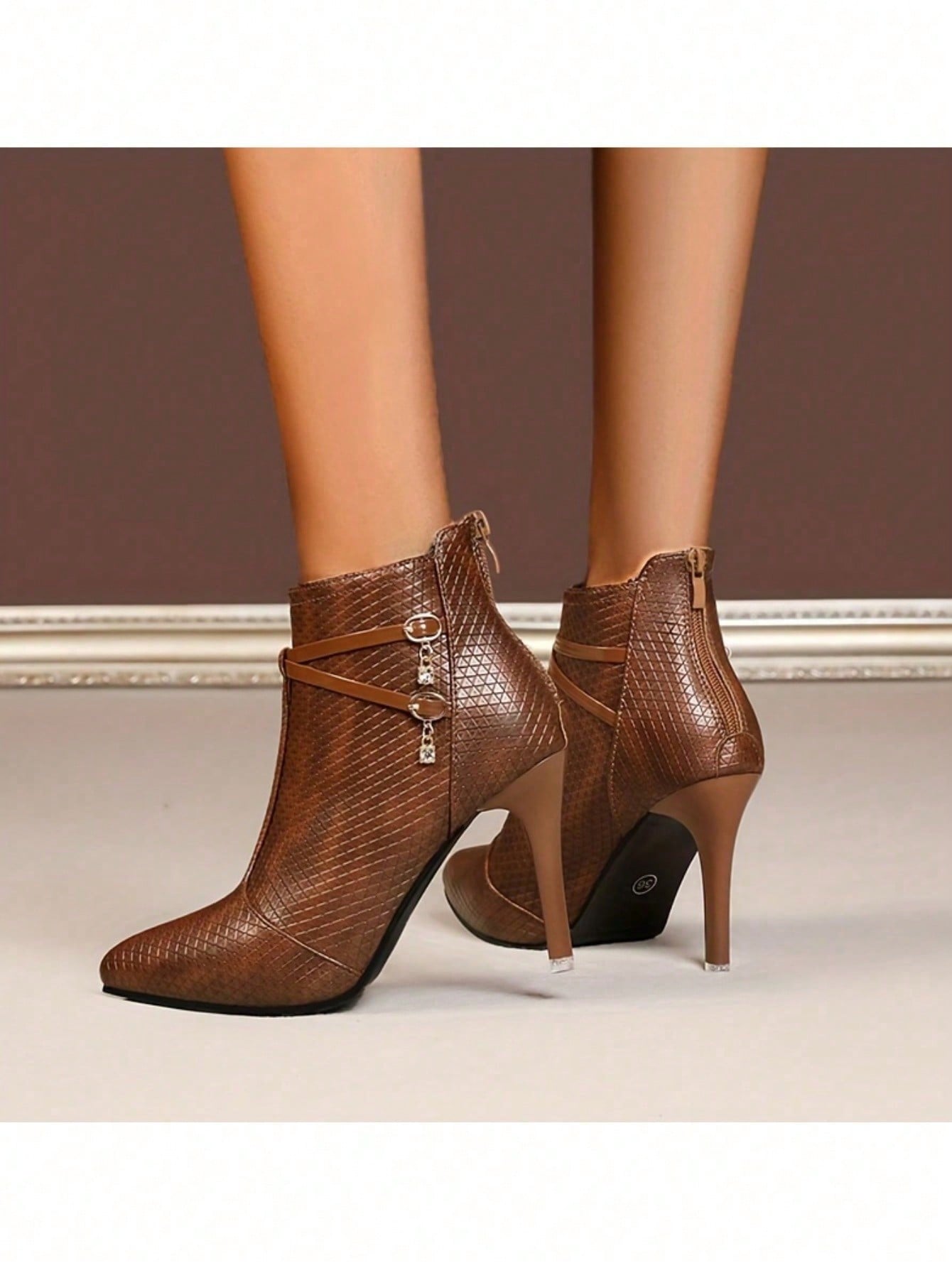 In Brown Women Ankle Boots & Booties