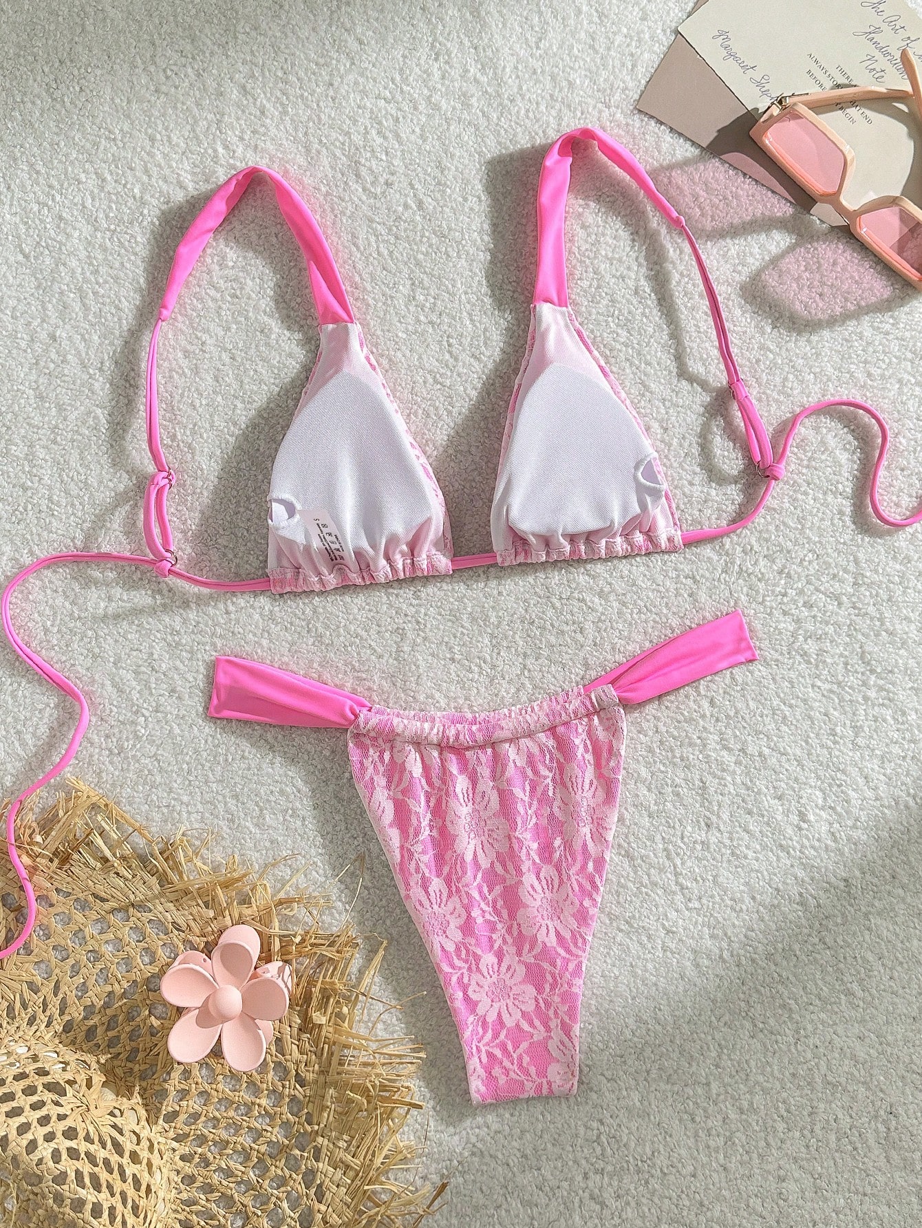 In Pink Women Bikini Sets