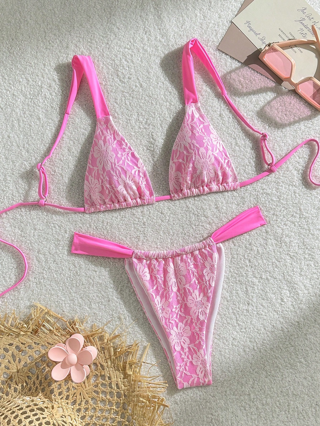 In Pink Women Bikini Sets