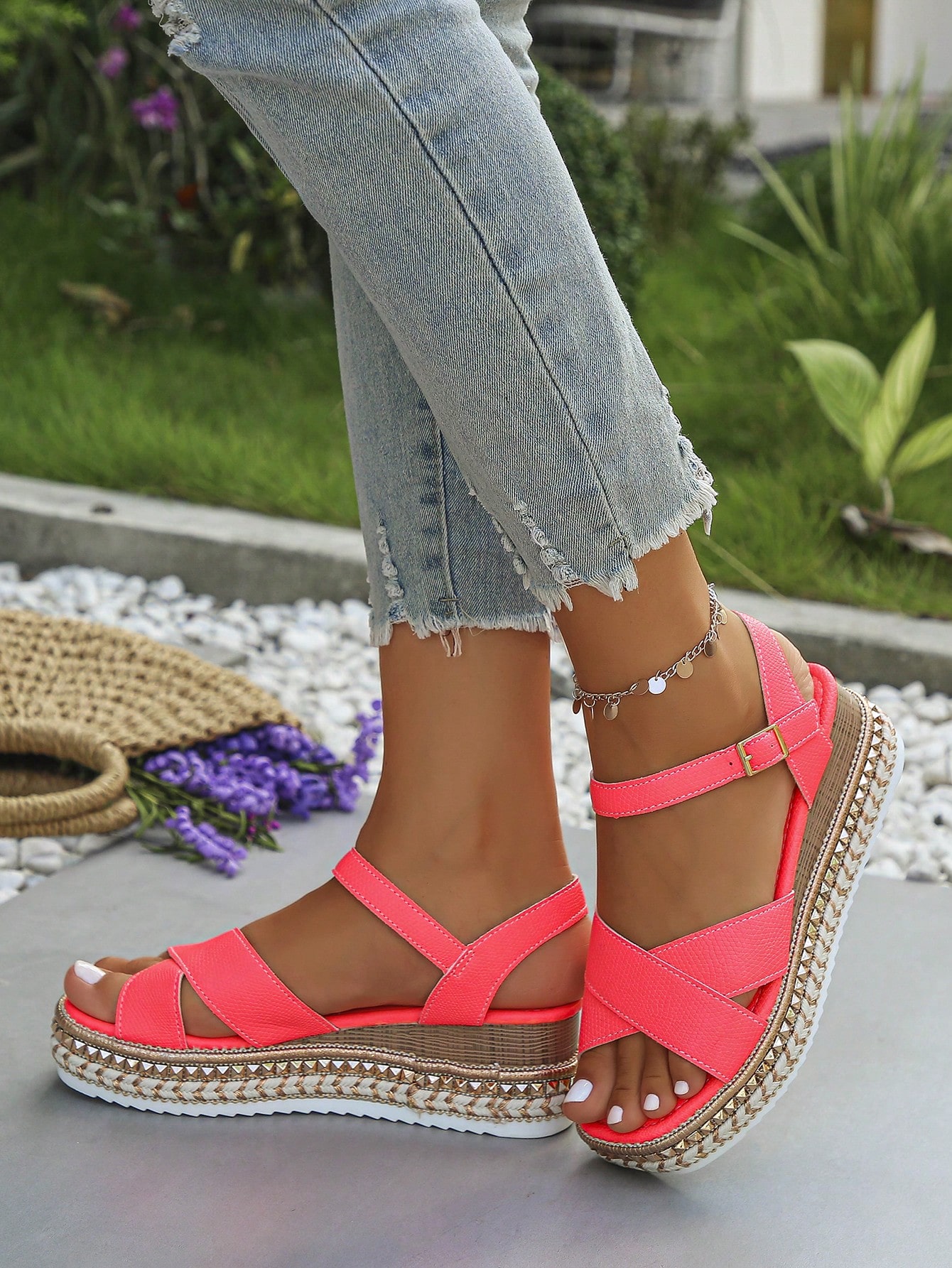 In Watermelon Pink Women Shoes