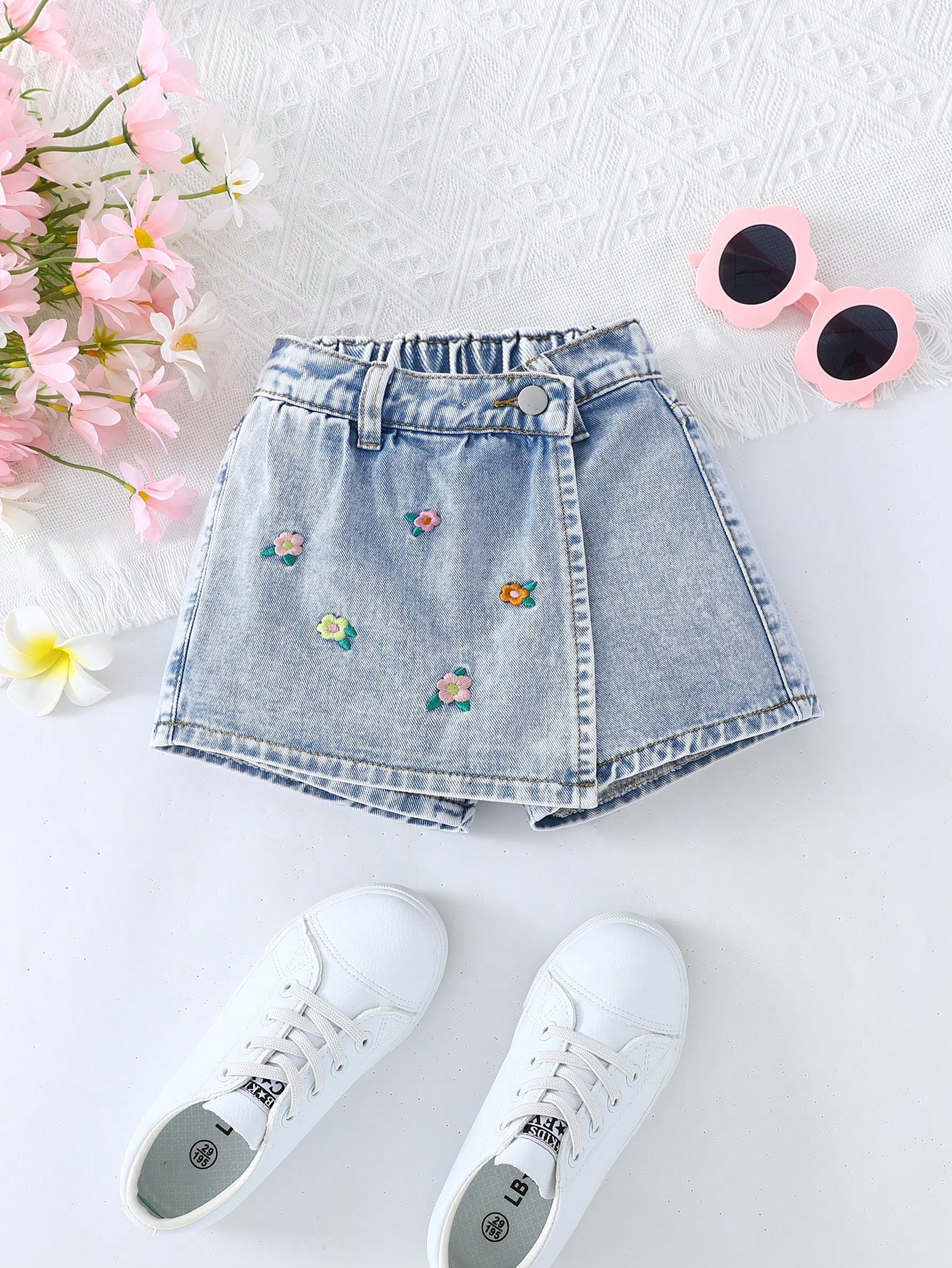 Young Girls Denim Shorts