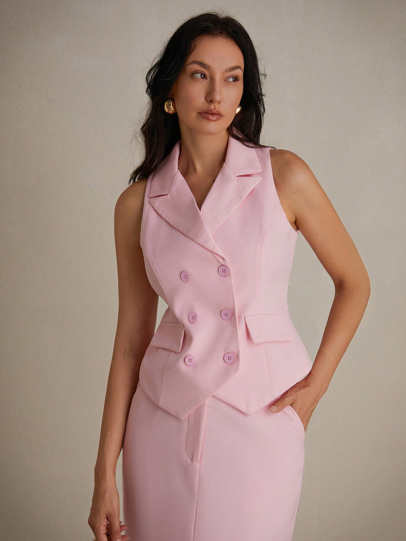 In Pink Women Suit Sets