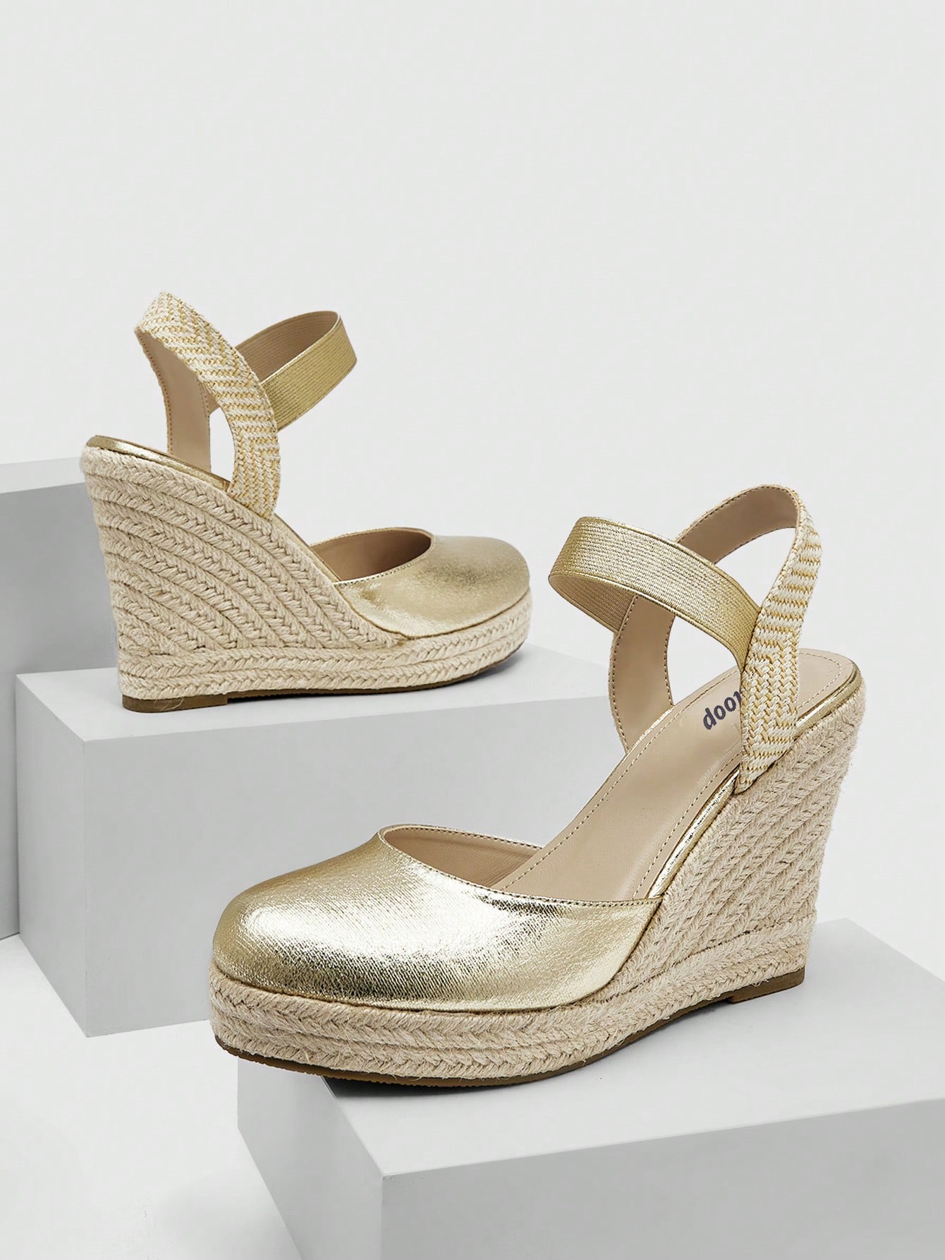 In Gold Women Wedges & Flatform