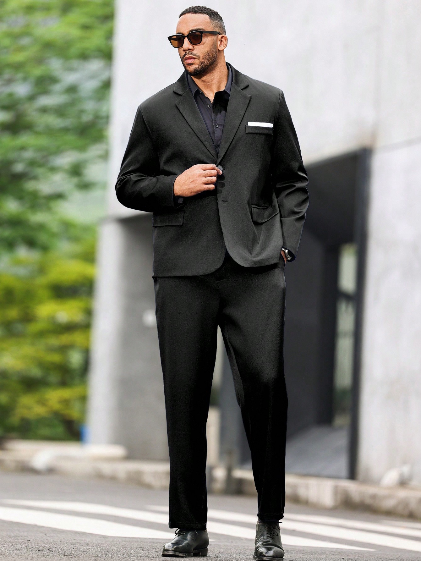 Men Plus Size Suits