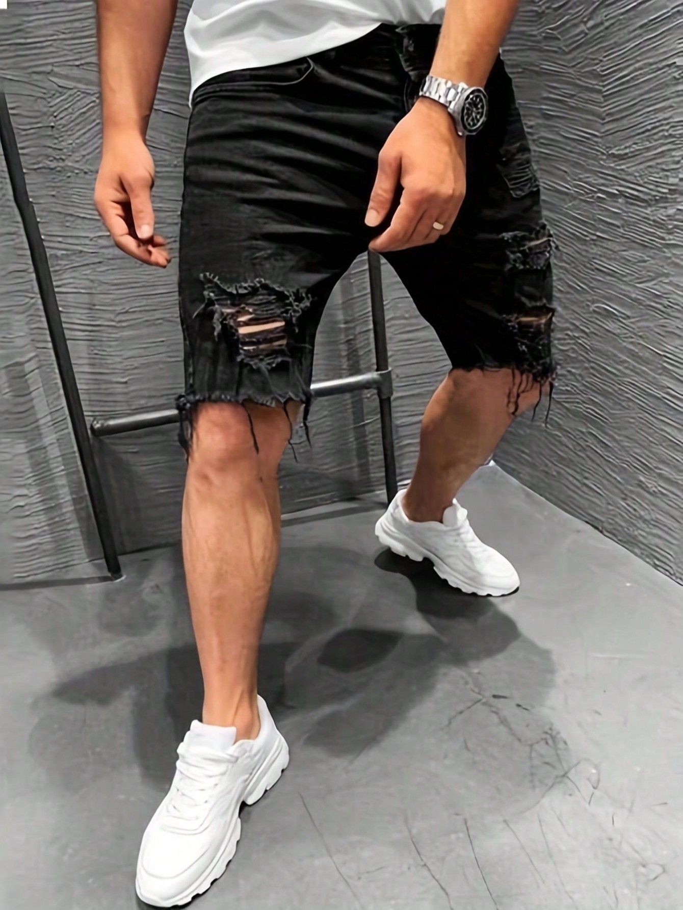 Men Denim Shorts