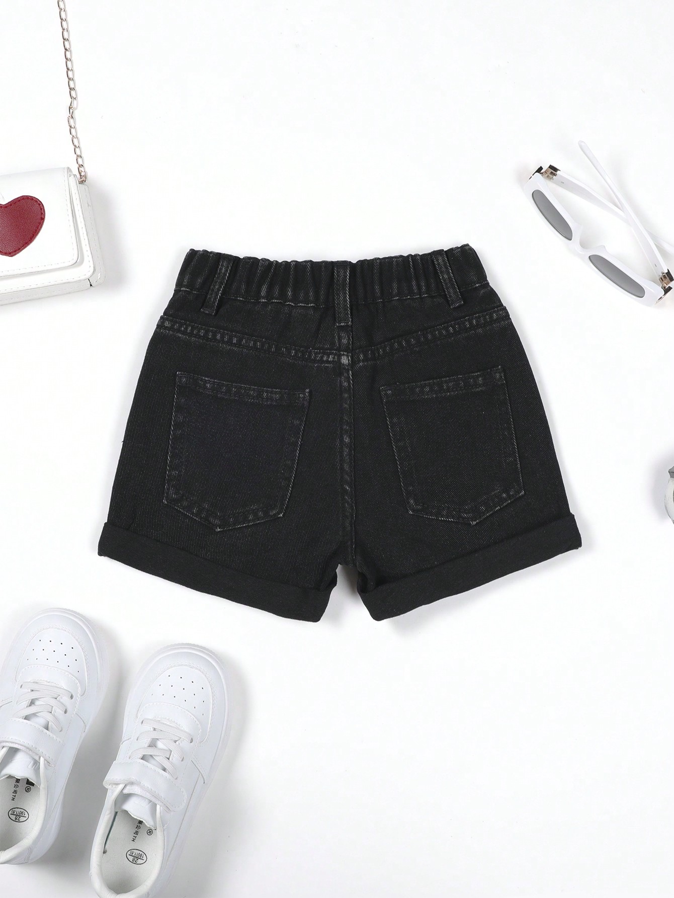 Young Girls Denim Shorts