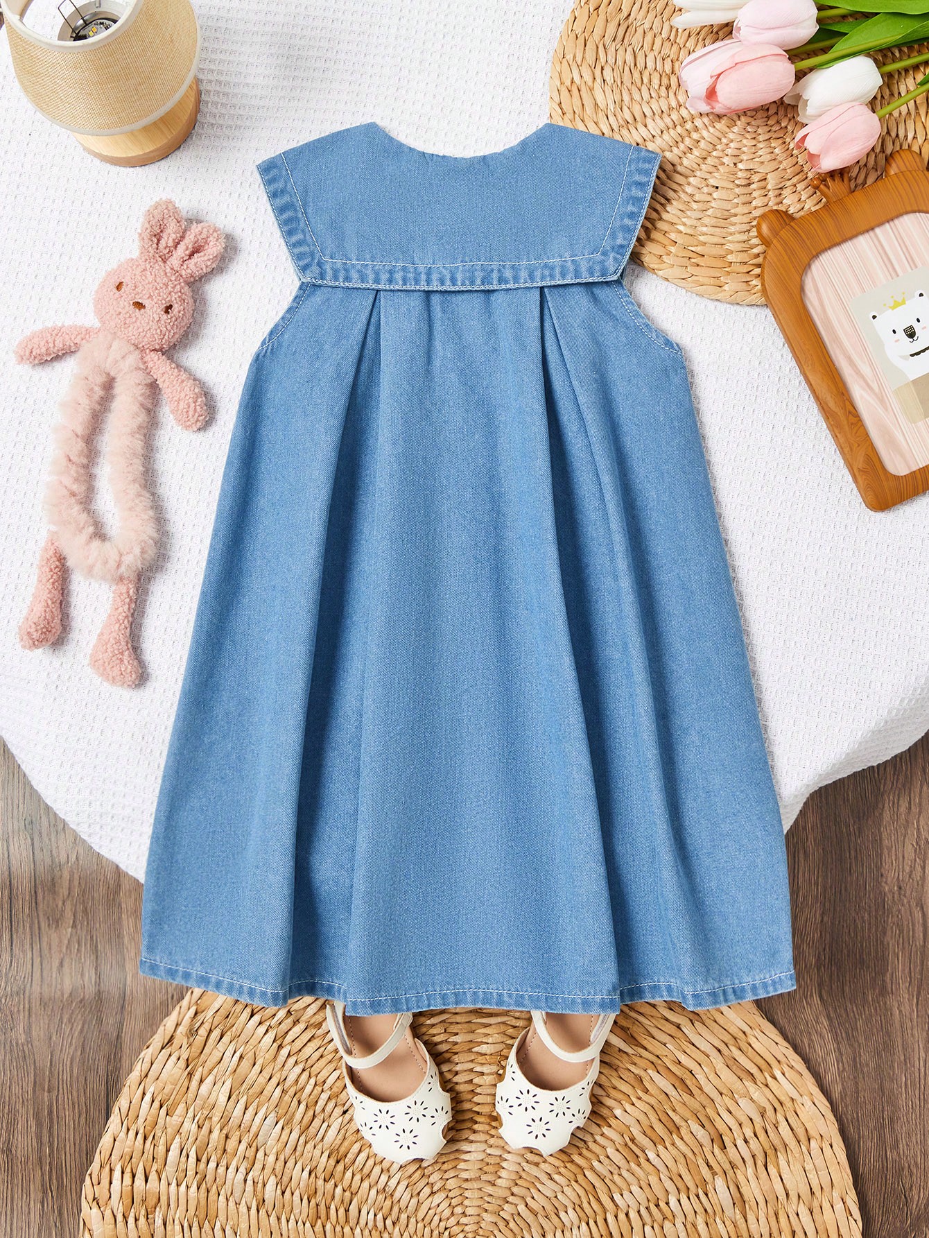 Young Girls Denim Dresses