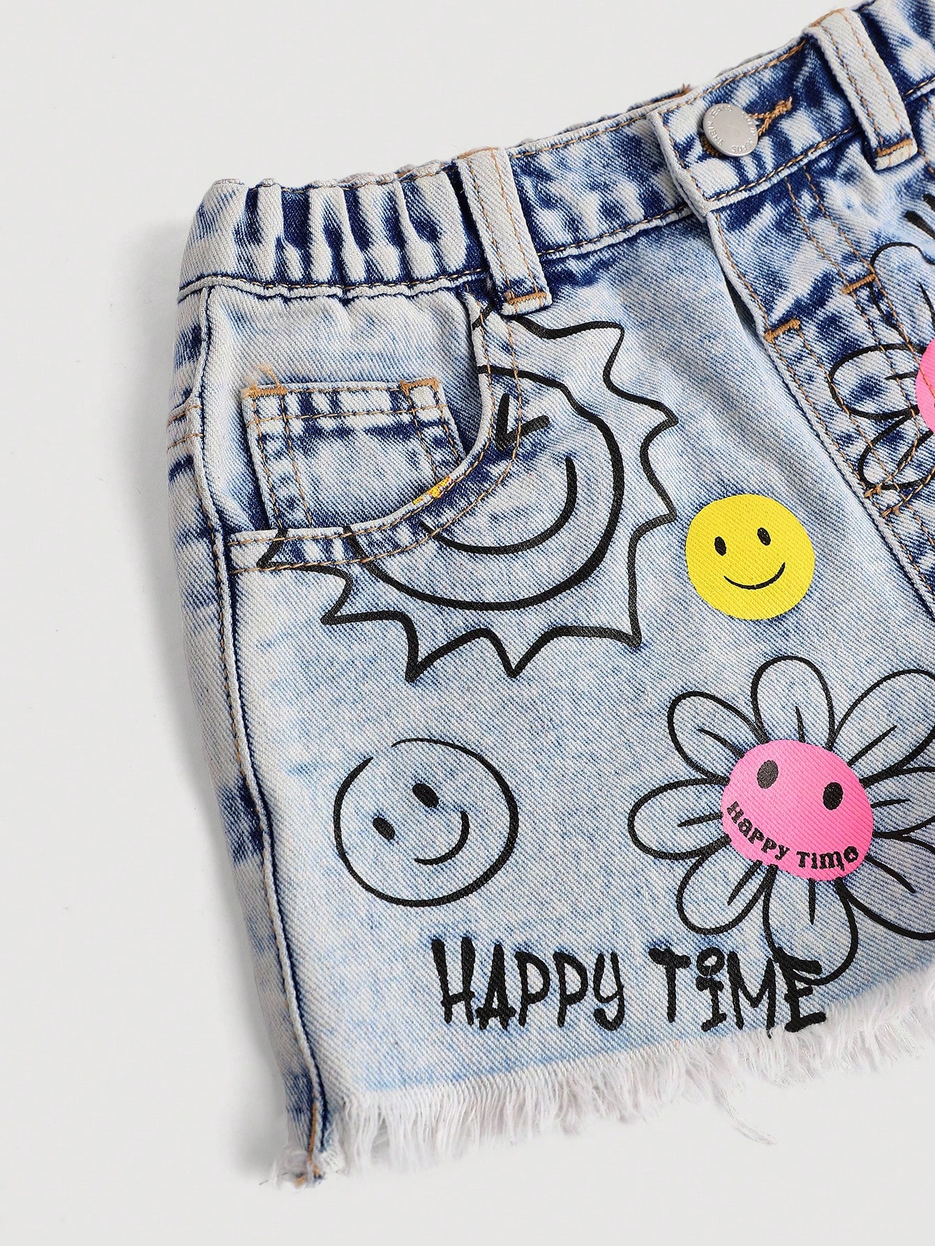 Young Girls Denim Shorts