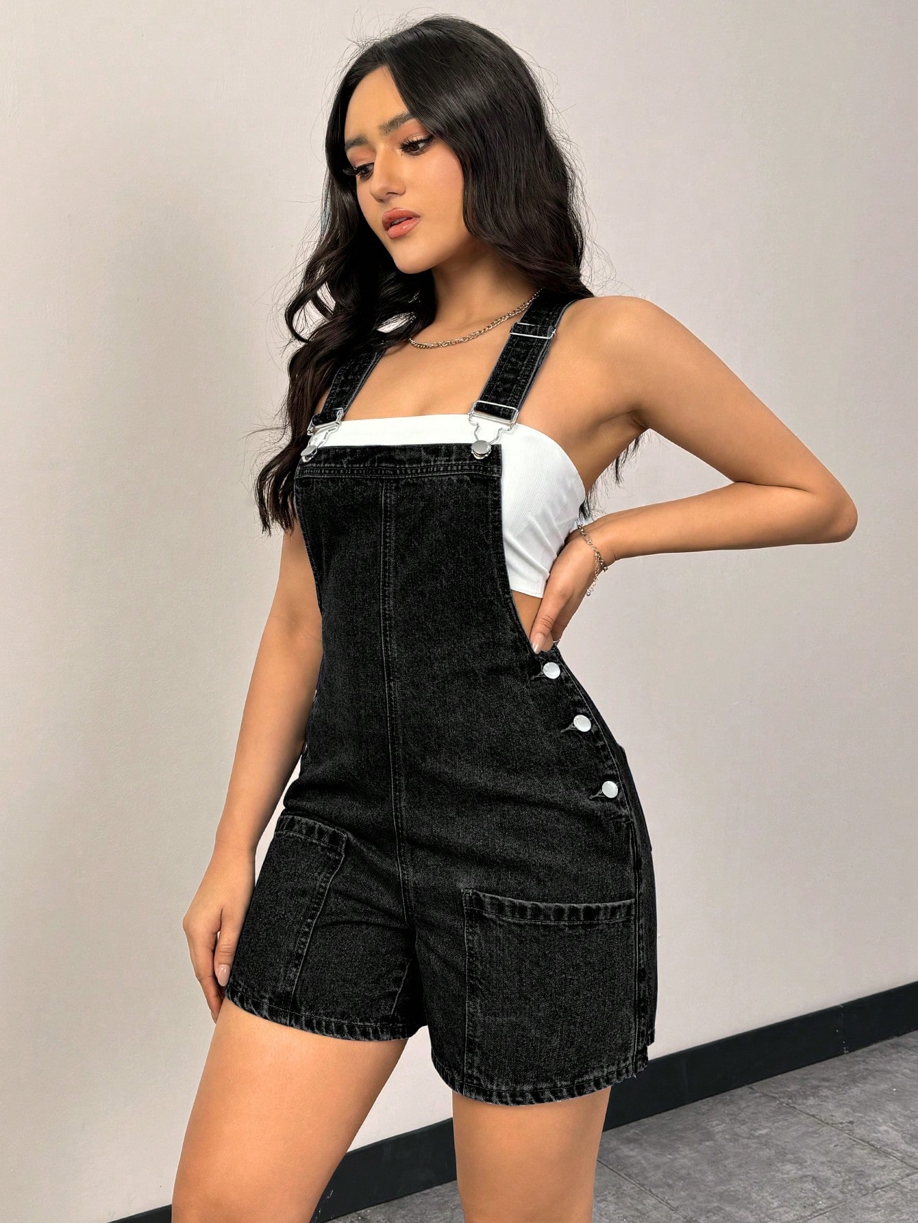 Women Denim Overalls & Jumpsuits