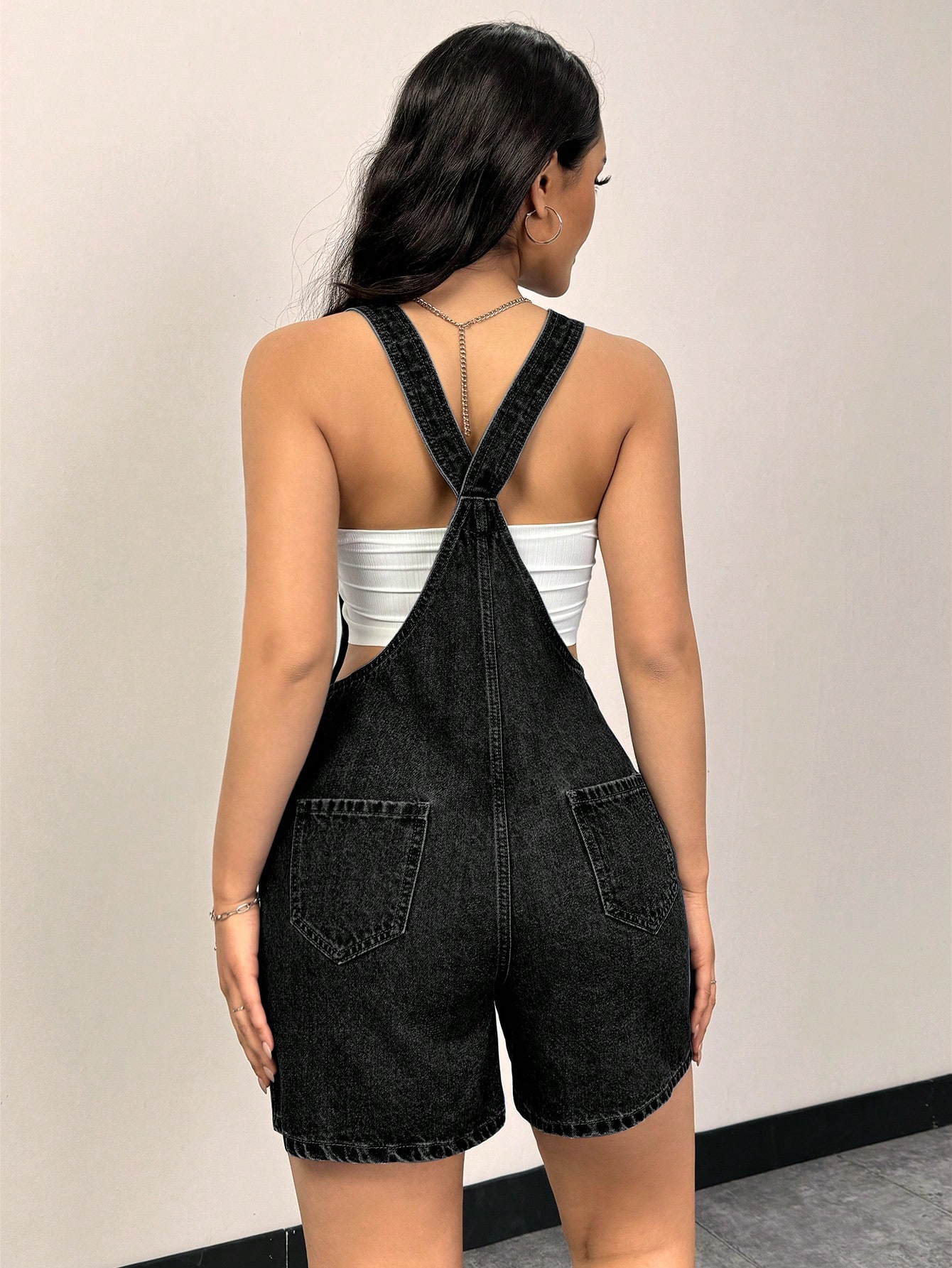 Women Denim Overalls & Jumpsuits