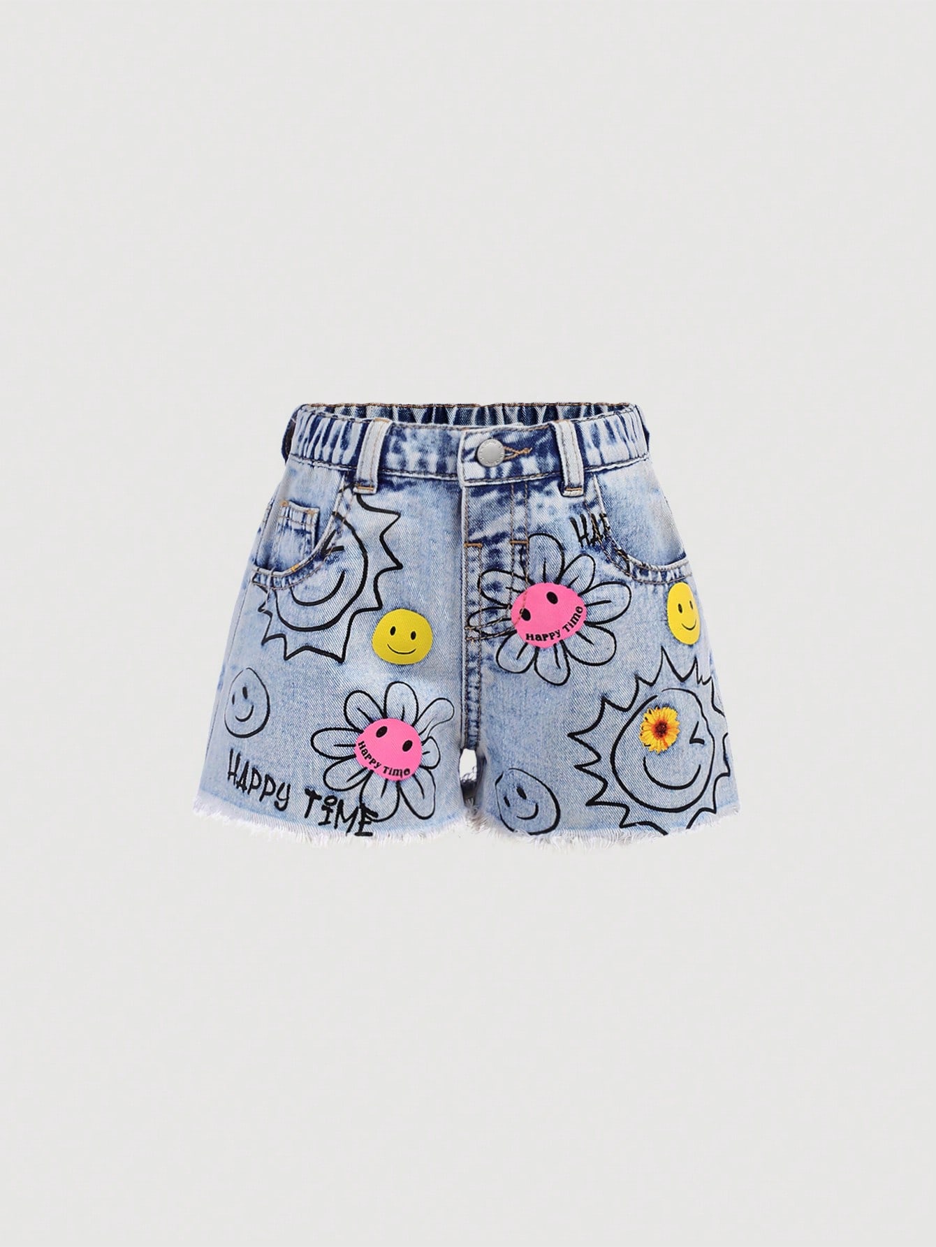 Young Girls Denim Shorts