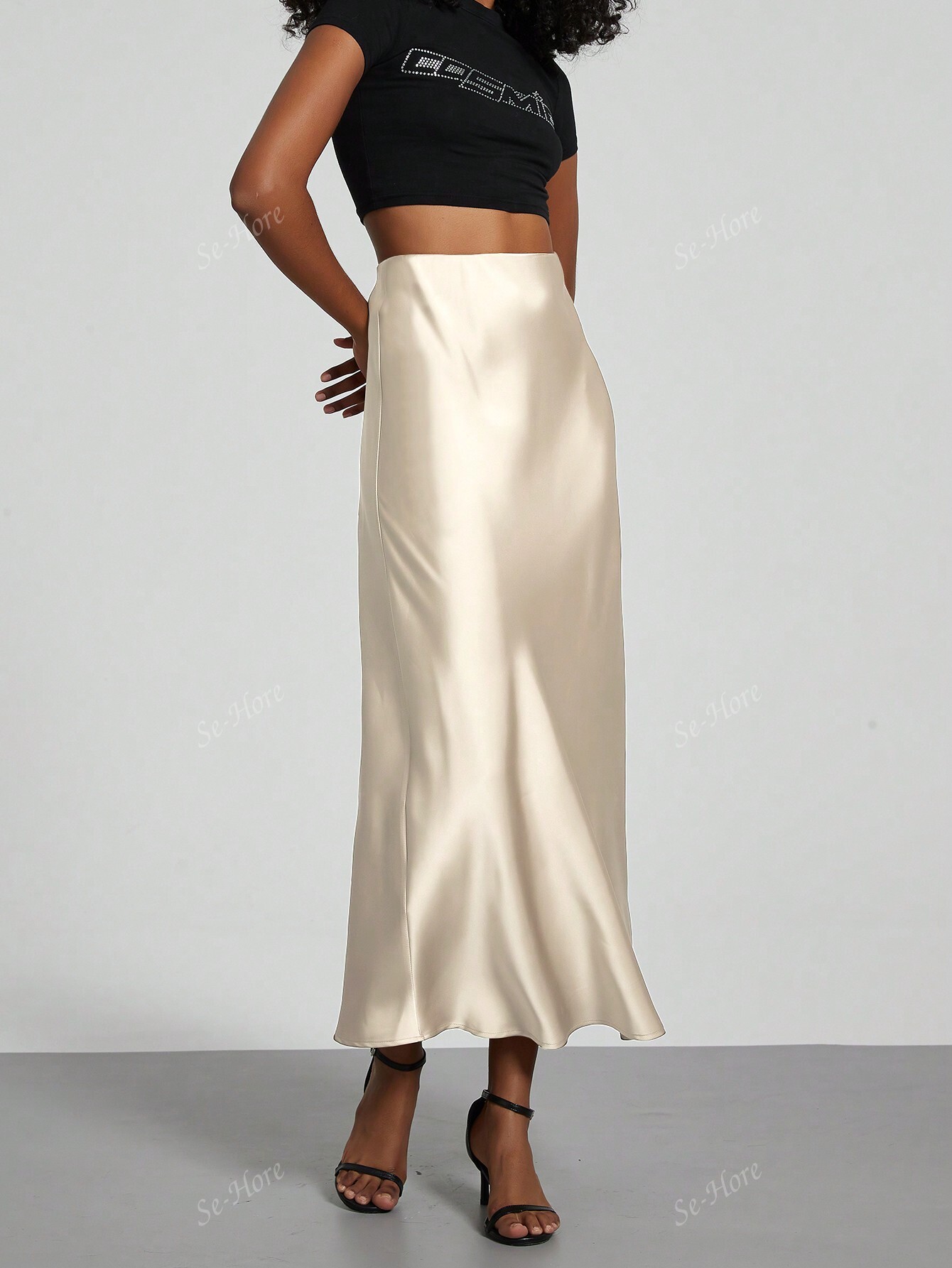 In Beige Women Skirts