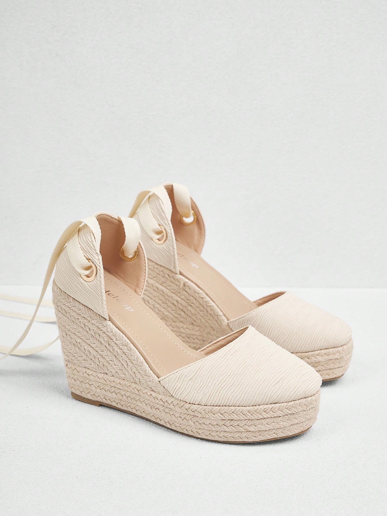 In Apricot Women Wedges & Flatform