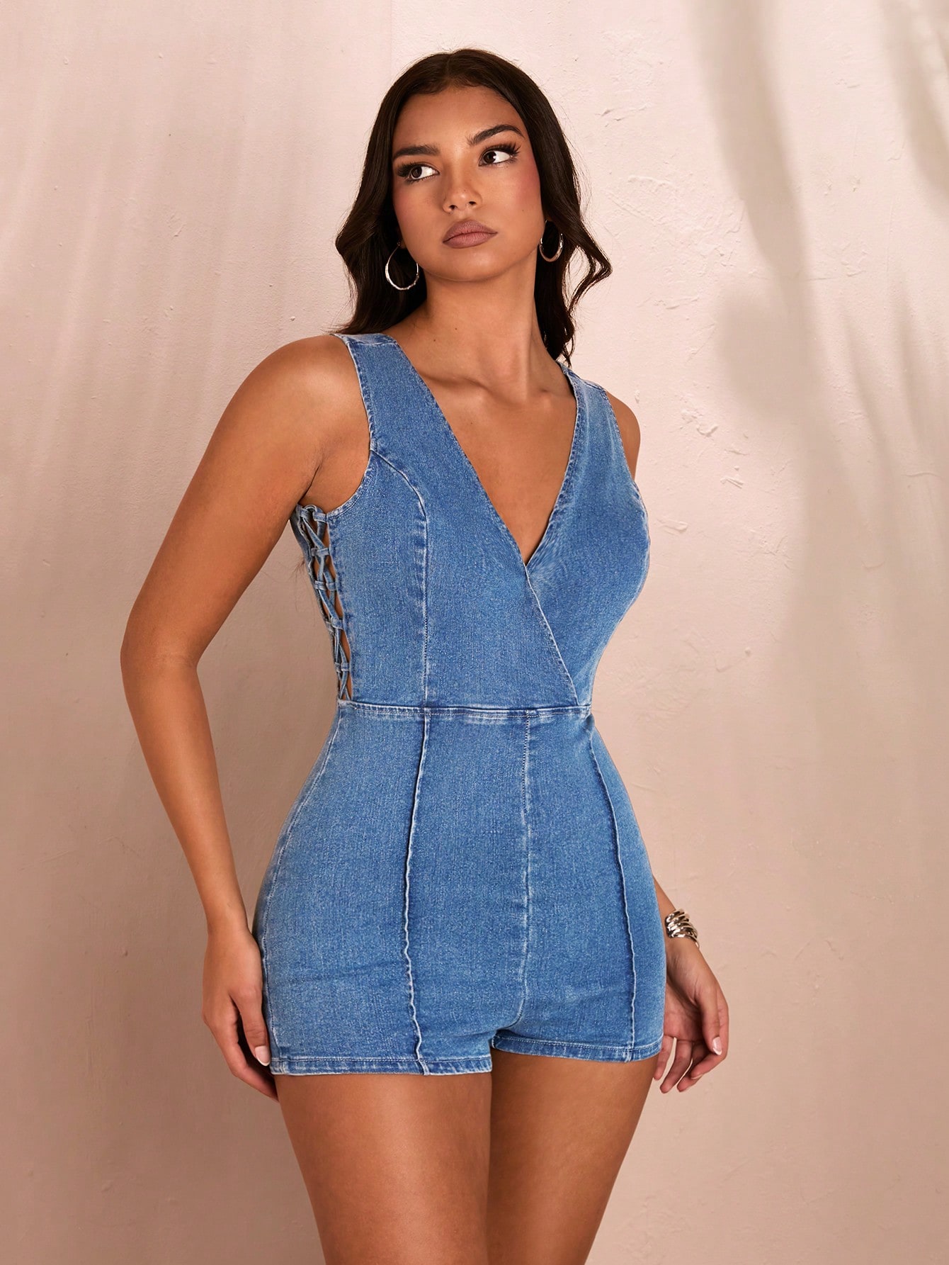 Women Denim Overalls & Jumpsuits